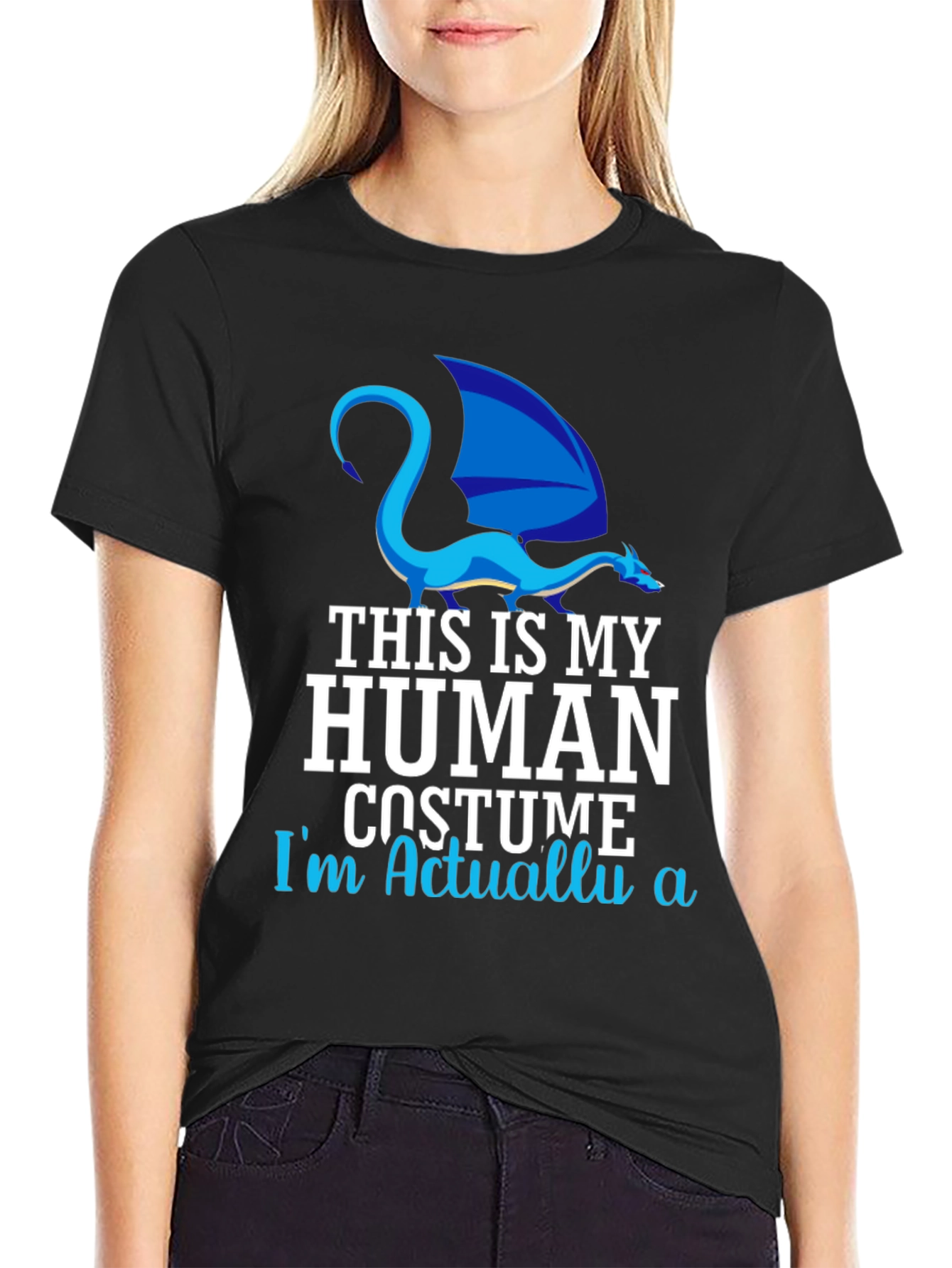 Human Costume Dragon T-Shirt