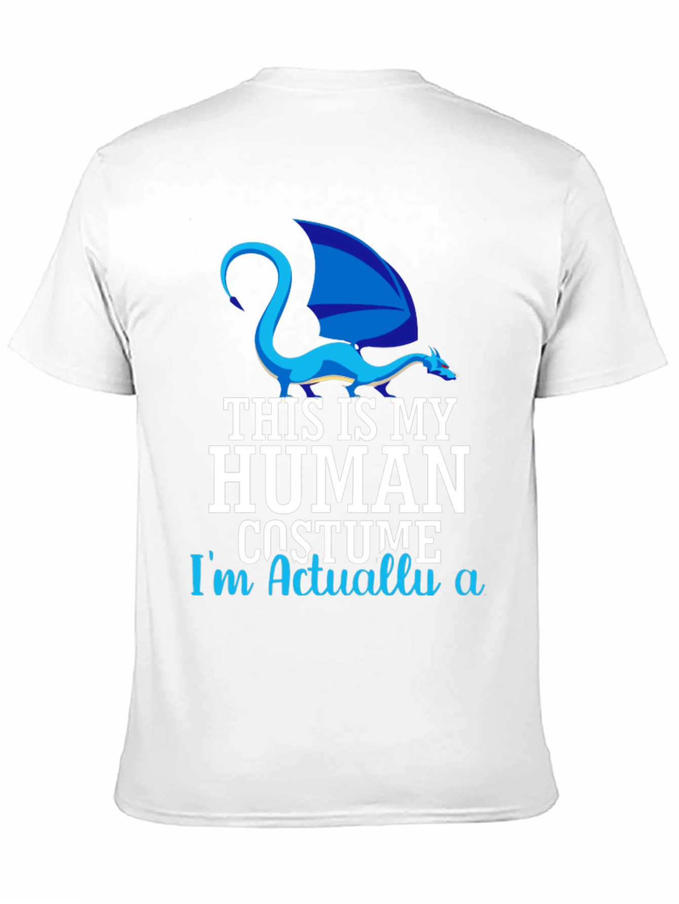 Human Costume Dragon T-Shirt