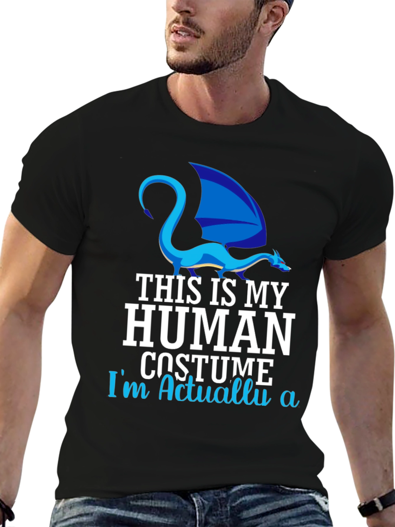 Human Costume Dragon T-Shirt