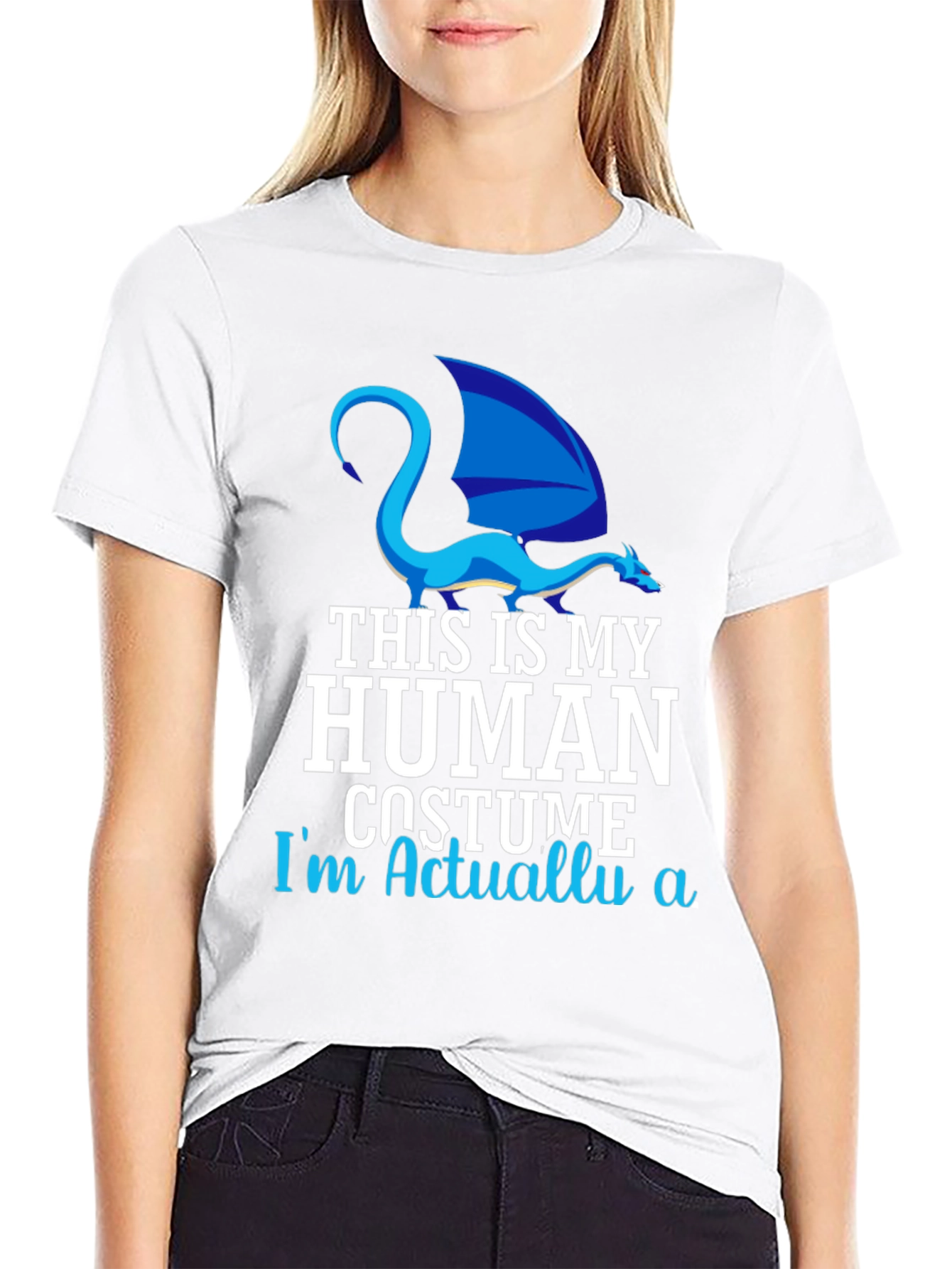 Human Costume Dragon T-Shirt