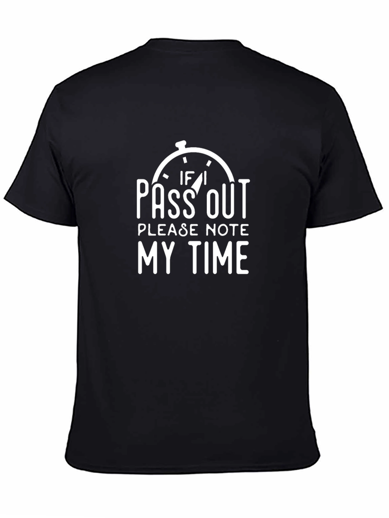 Funny Workout T-Shirt: Note My Time