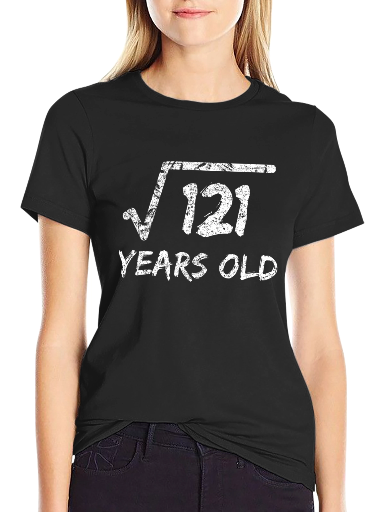 Square Root 121 Years Old Graphic Tee