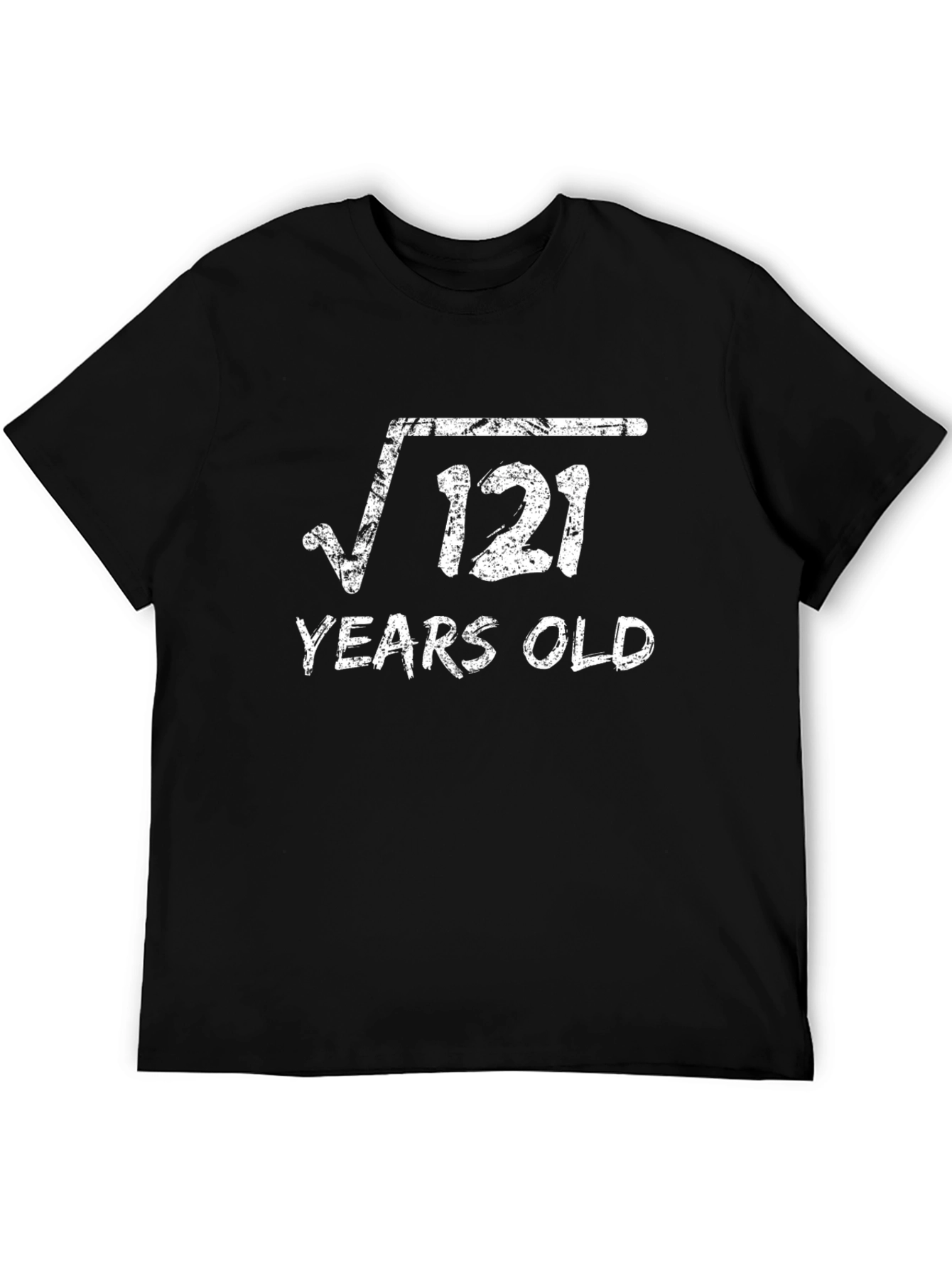 Square Root 121 Years Old Graphic Tee