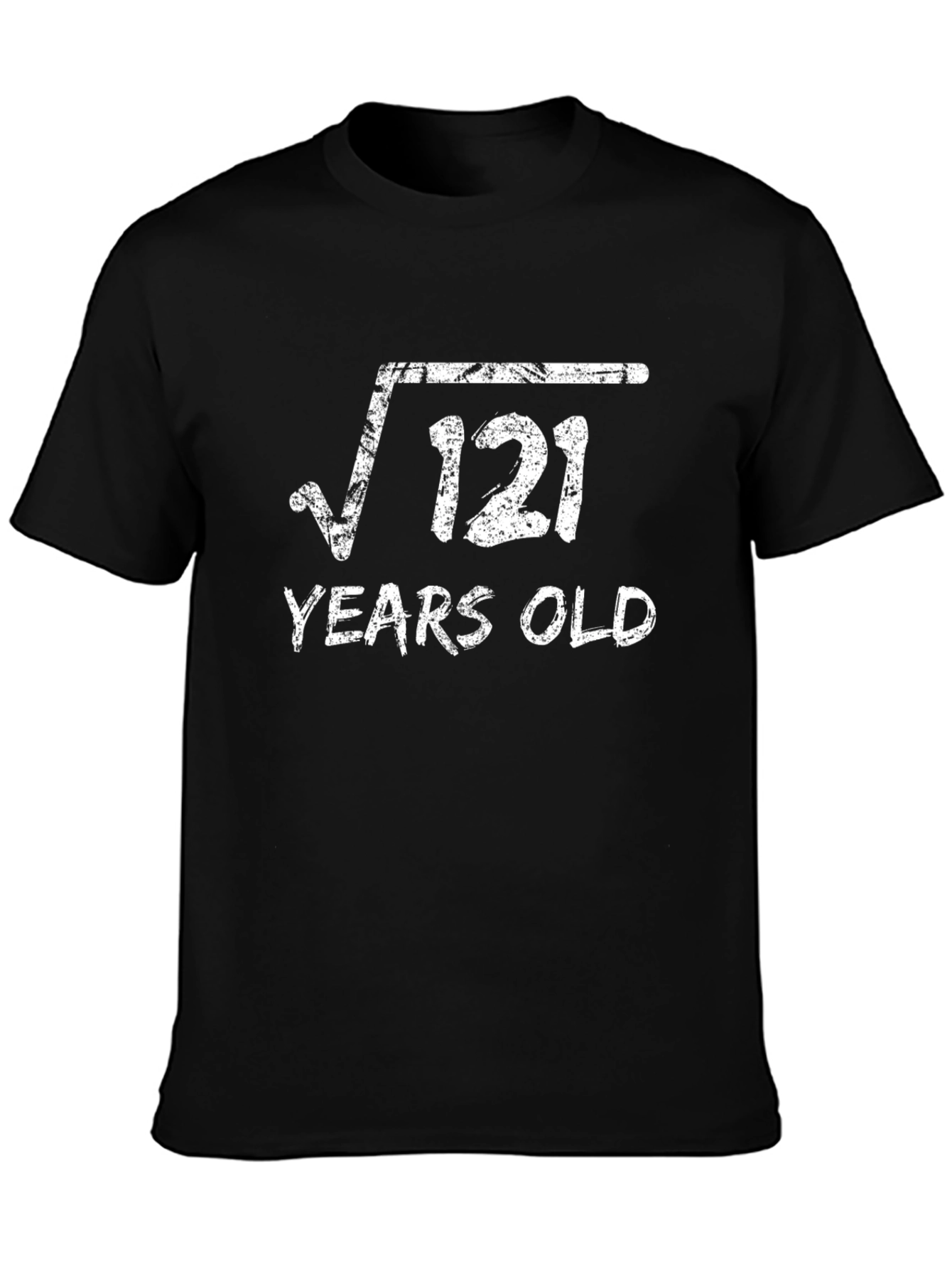 Square Root 121 Years Old Graphic Tee