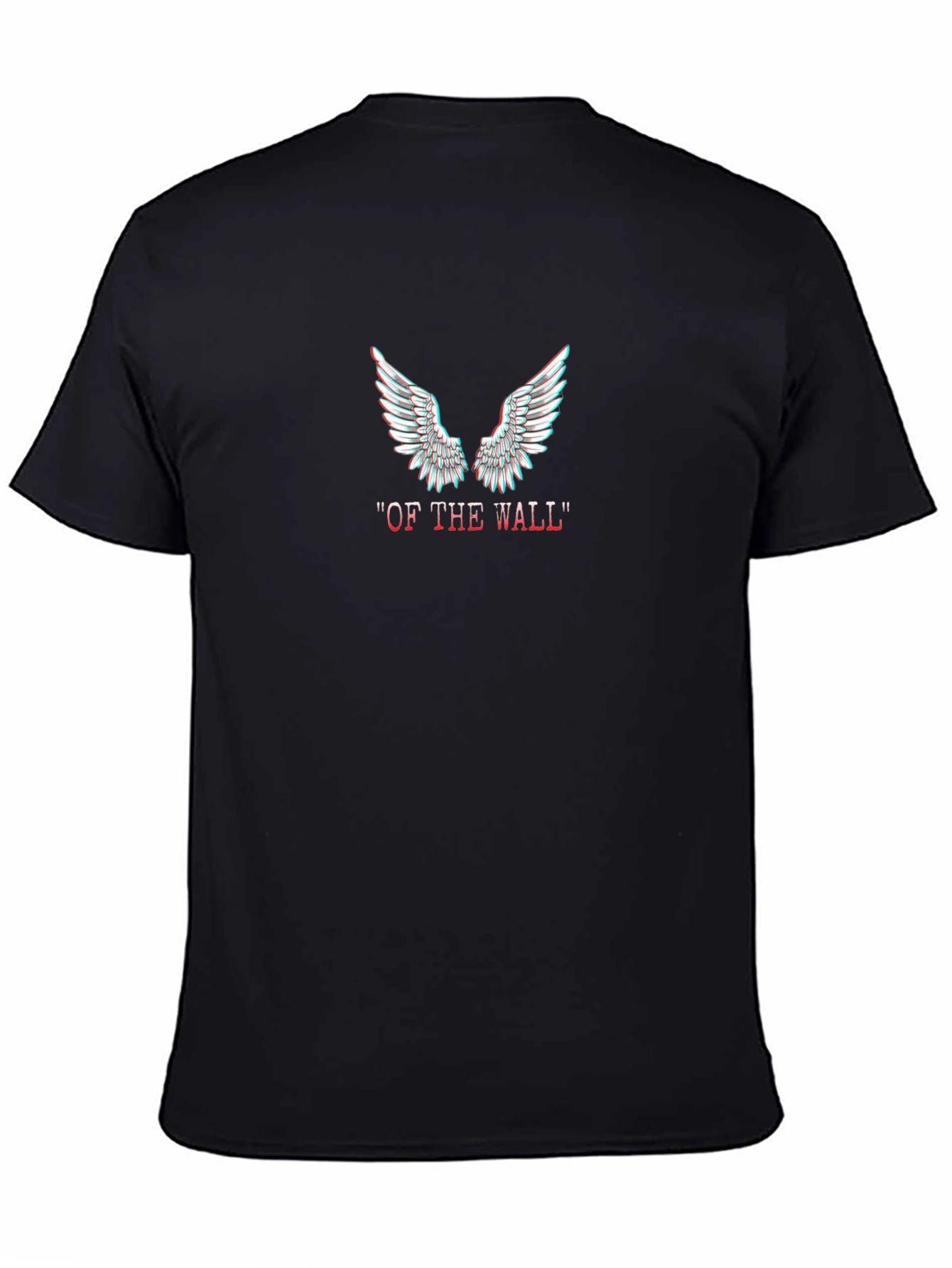 Of The Wall Wings Graphic T-Shirt - Black