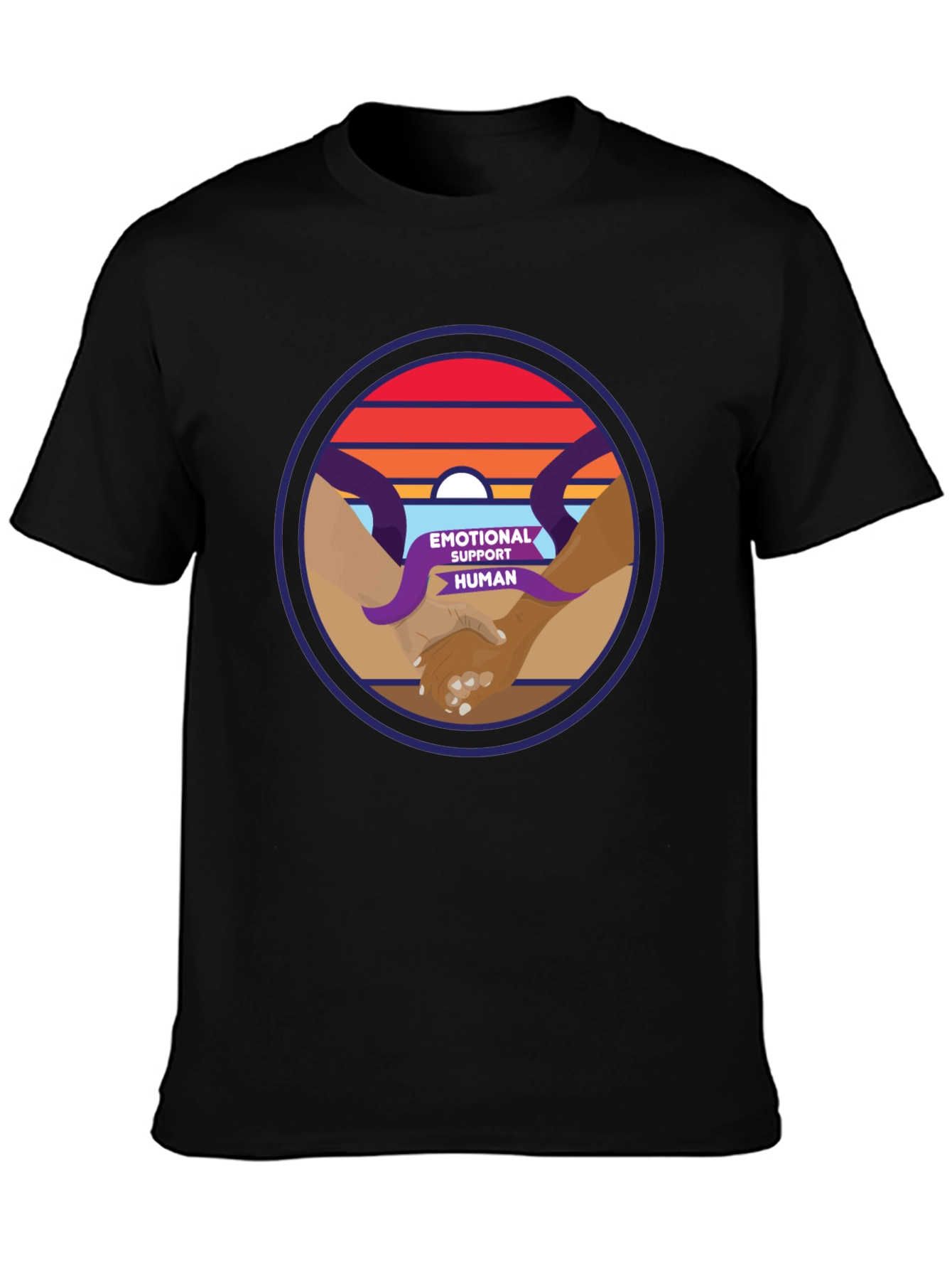 Emotional Support Human Graphic Tee