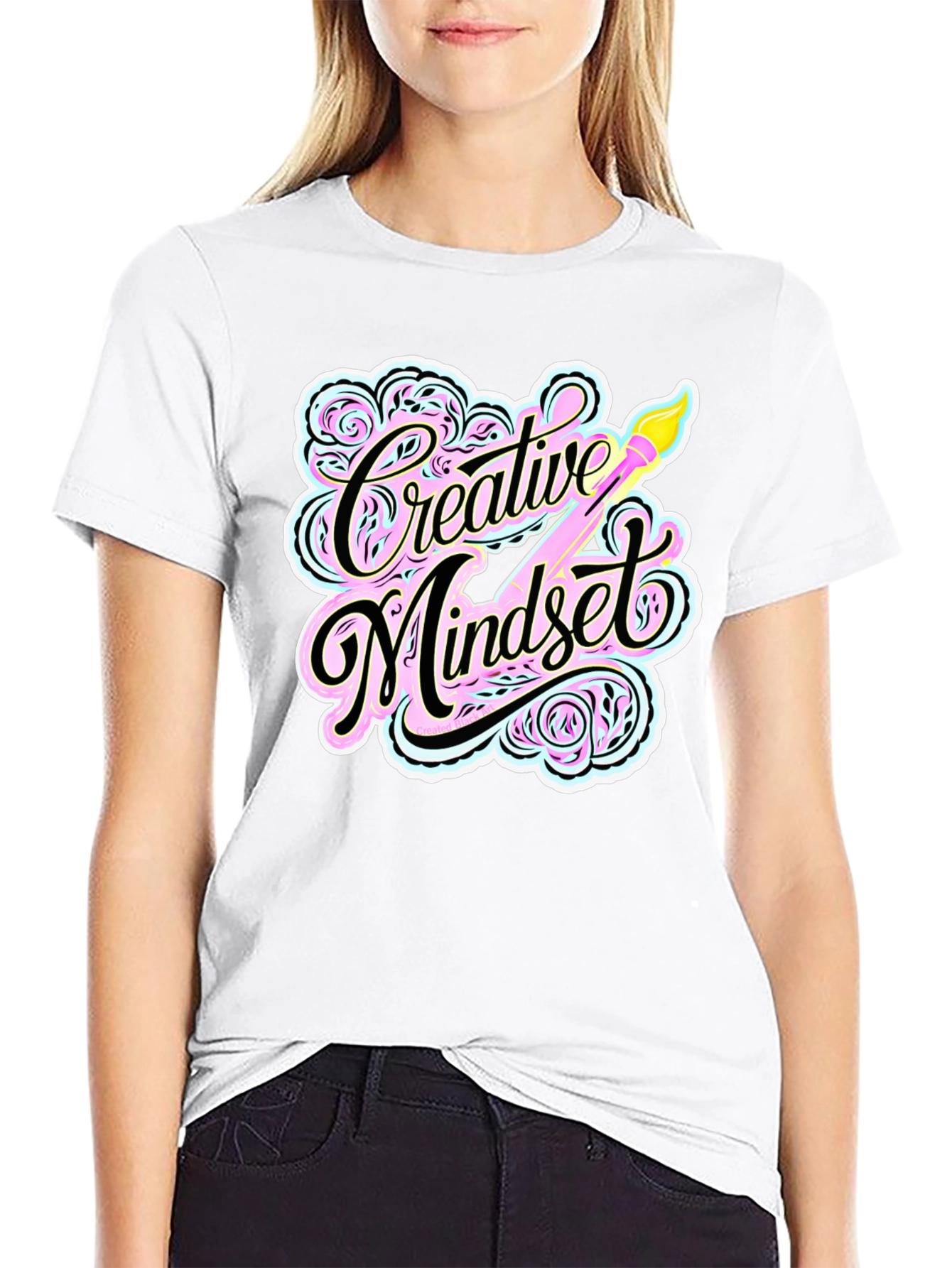 Creative Mindset T-Shirt - Artistic Graphic Tee