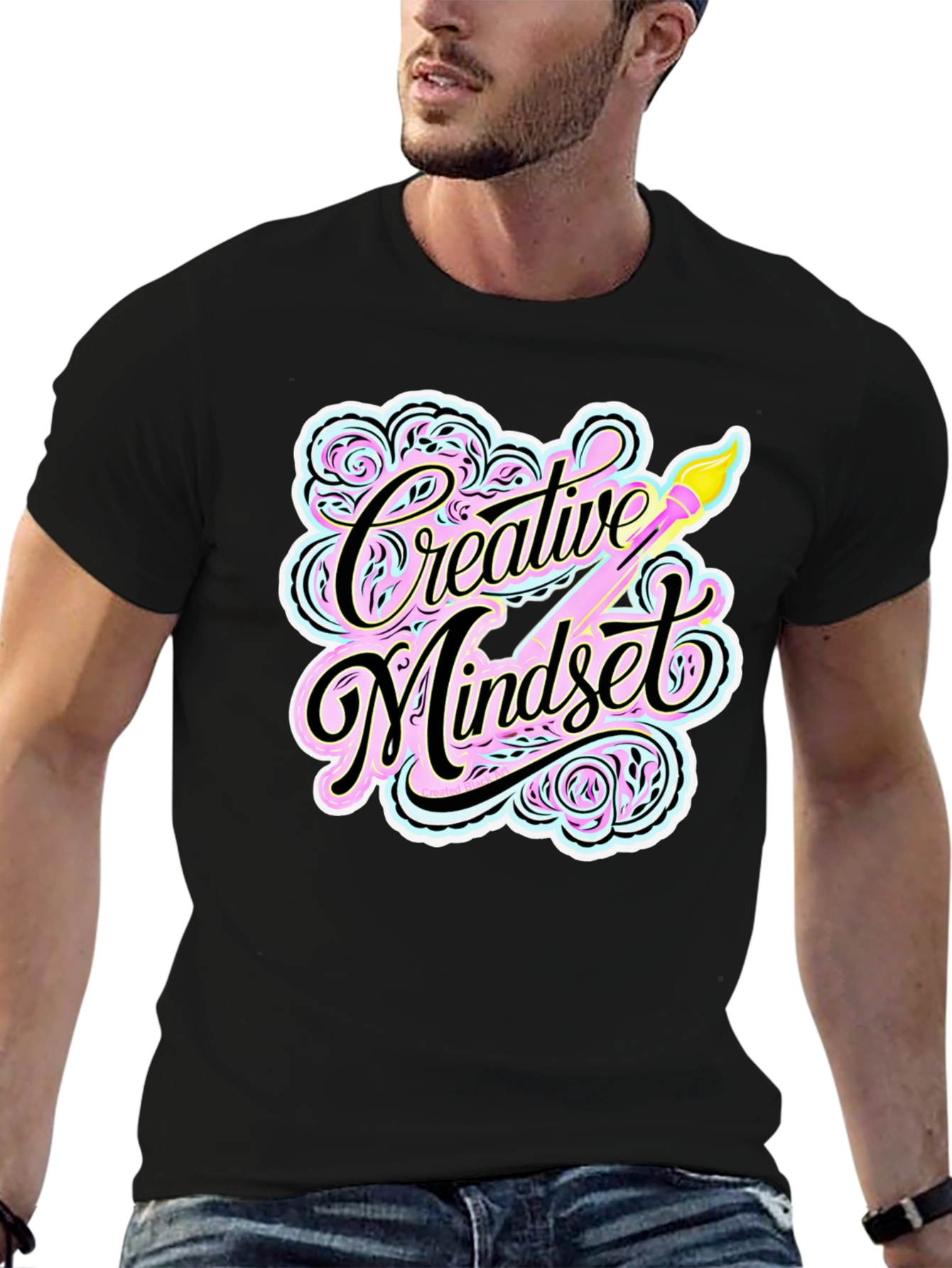 Creative Mindset T-Shirt - Artistic Graphic Tee