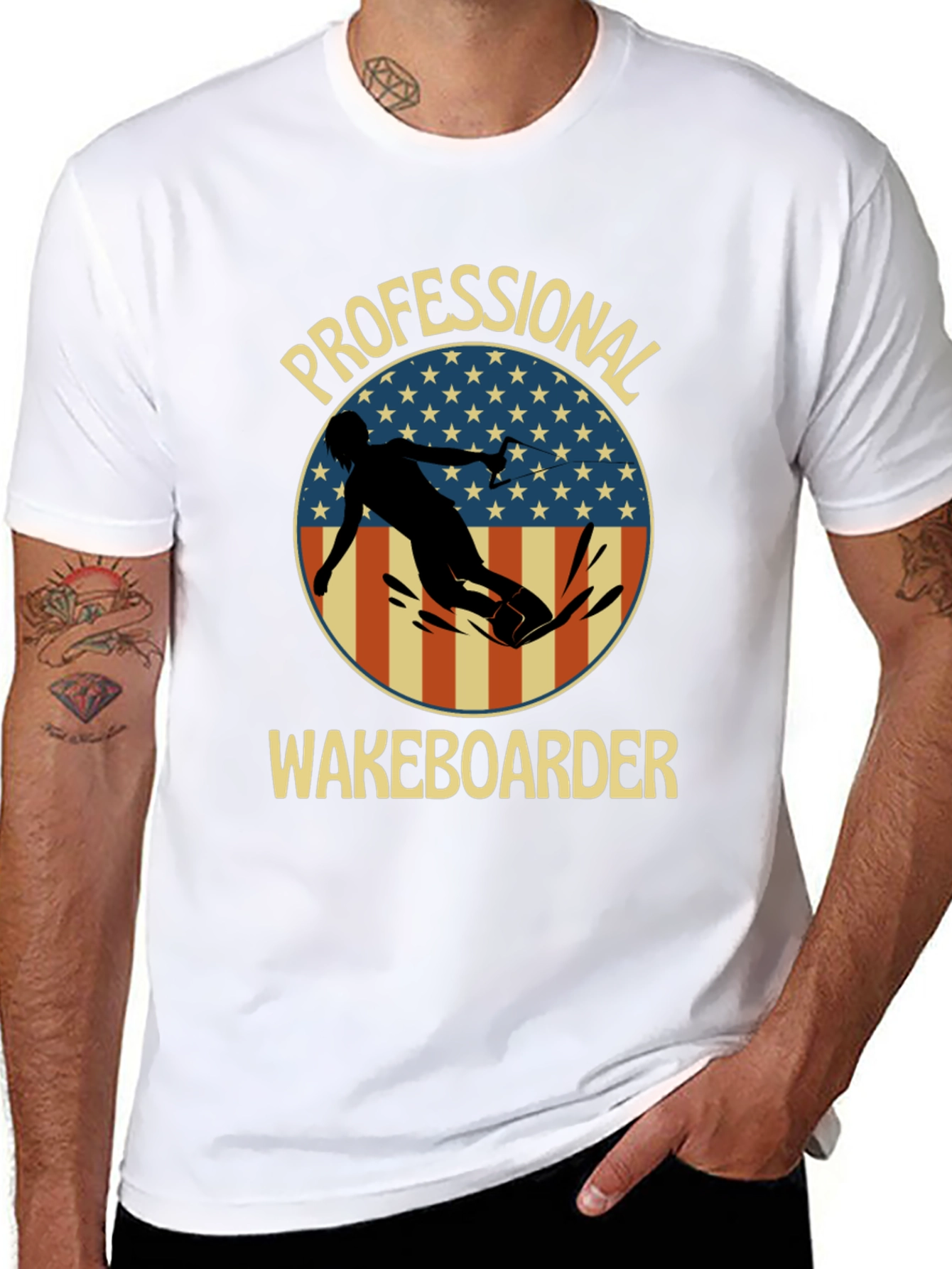 Professional Wakeboarder Graphic T-Shirt