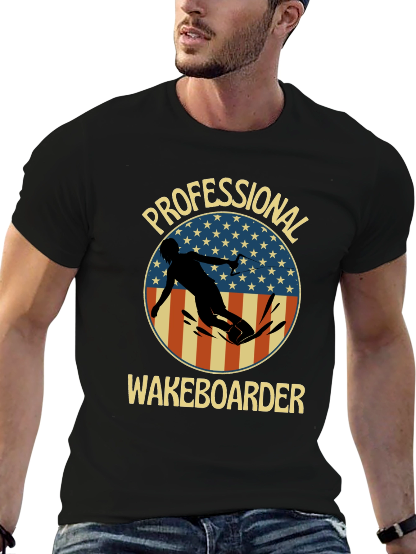 Professional Wakeboarder Graphic T-Shirt