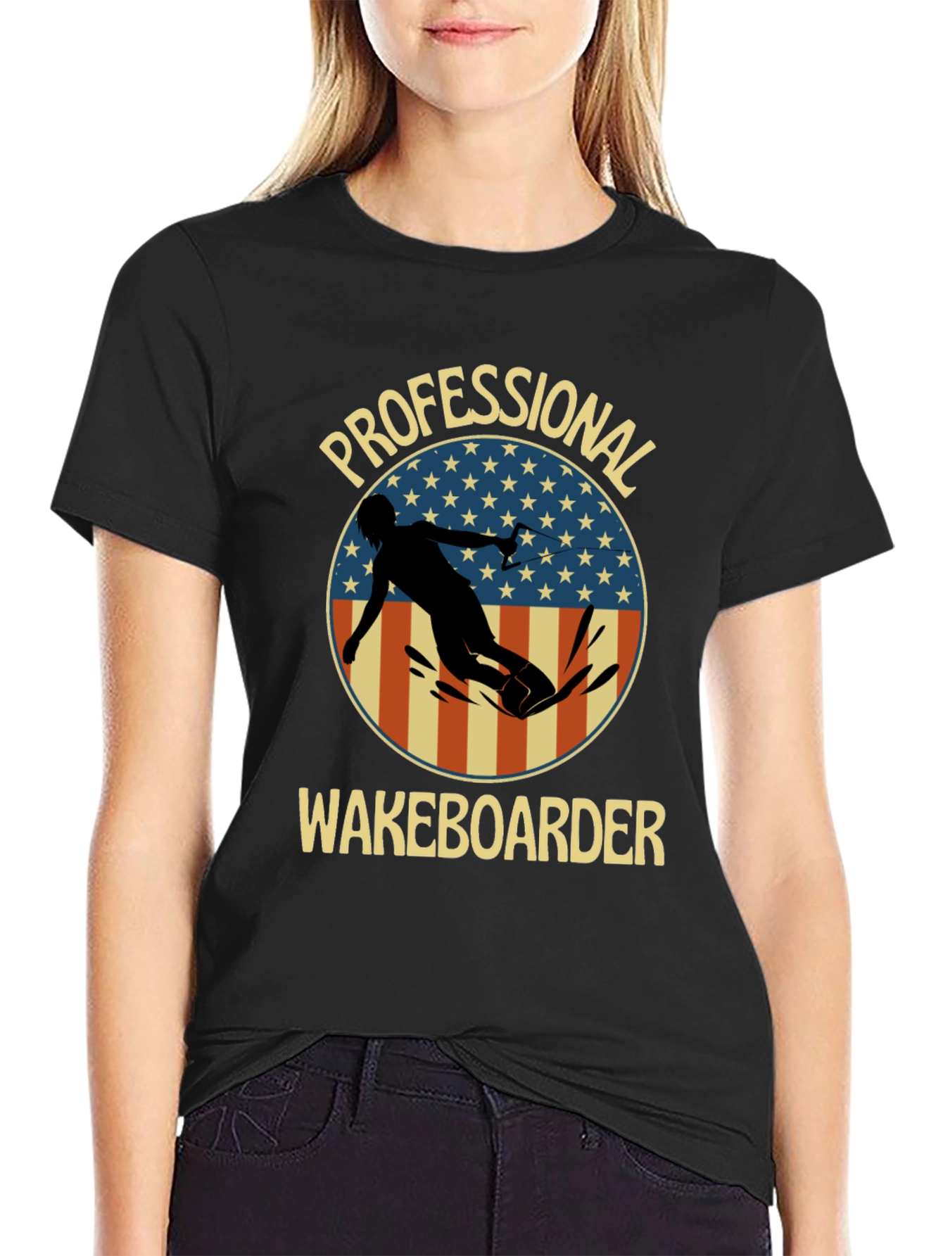 Professional Wakeboarder Graphic T-Shirt