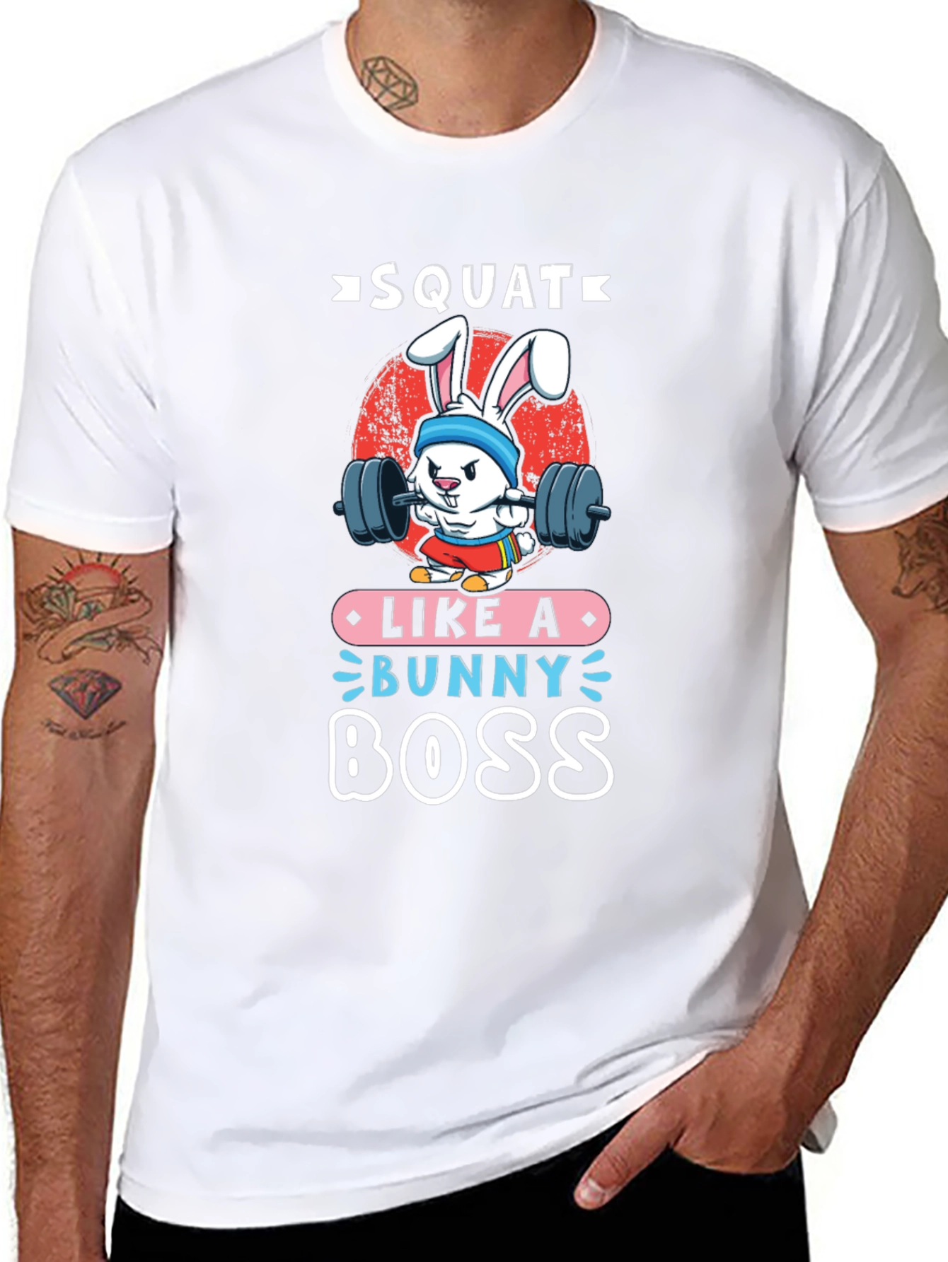 Squat Like A Bunny Boss T-Shirt