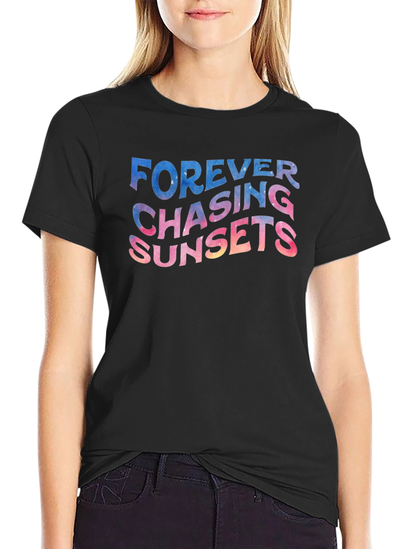 Forever Chasing Sunsets Graphic Tee