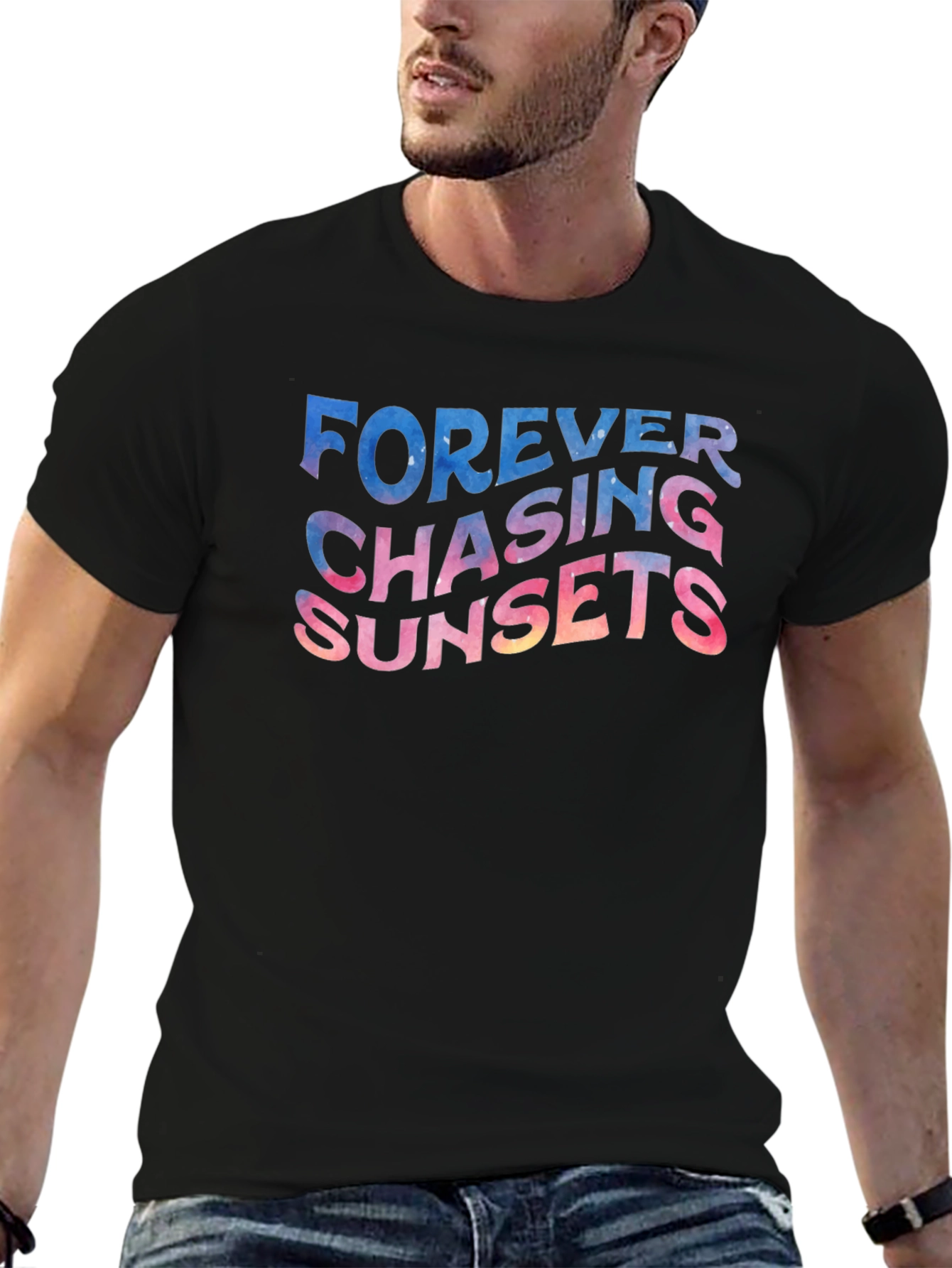 Forever Chasing Sunsets Graphic Tee