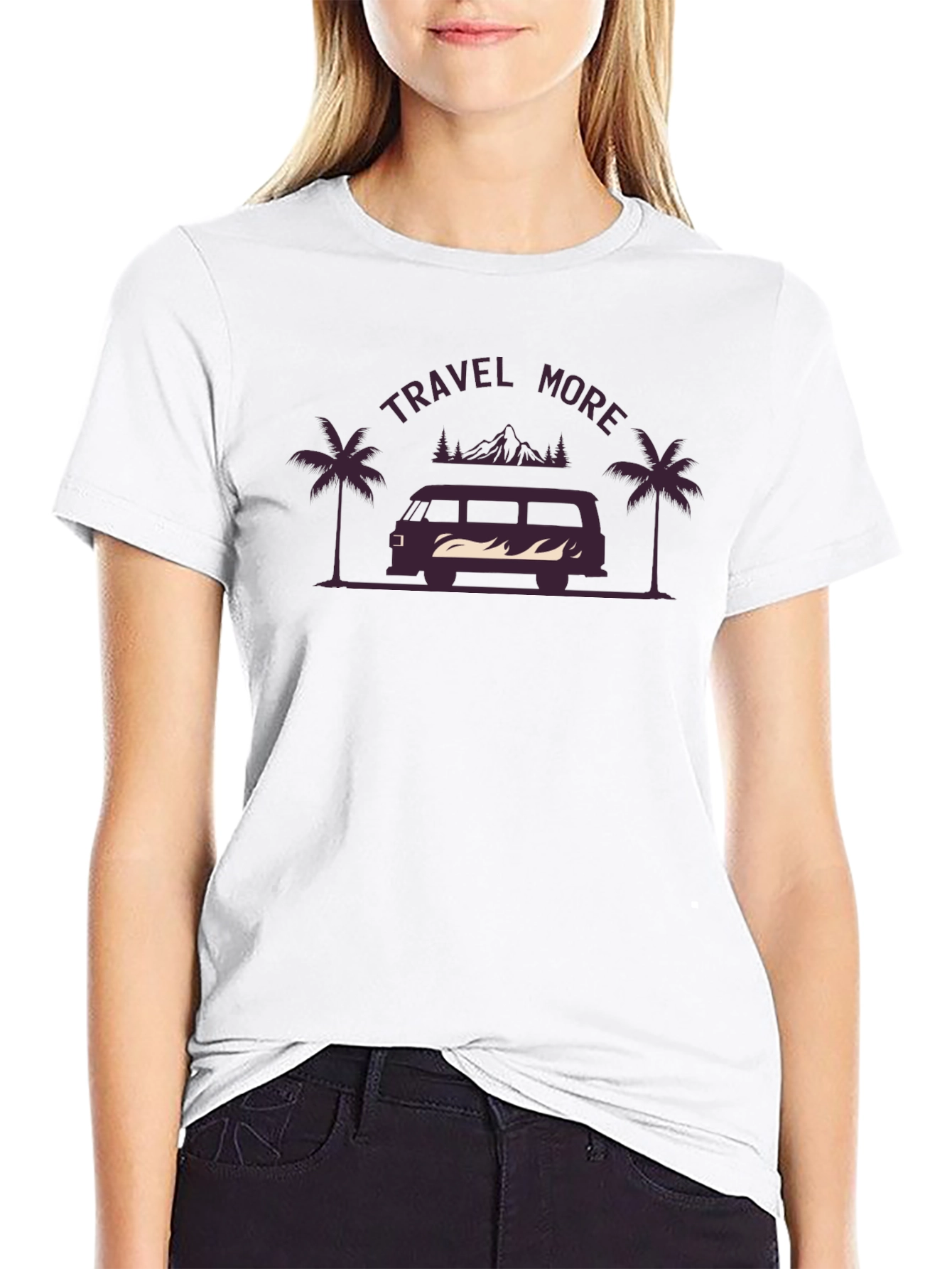 Travel More Graphic Tee - Adventure Awaits