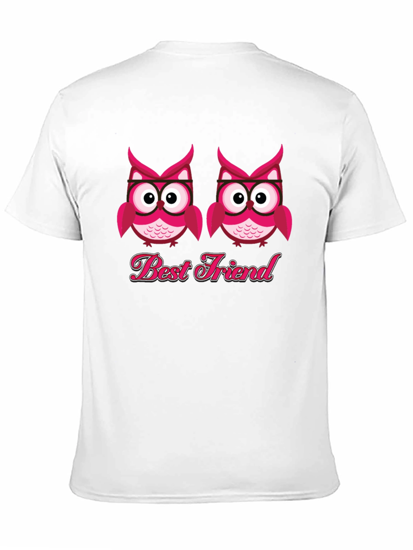 Best Friend Owl Tee - Cute Matching Shirt