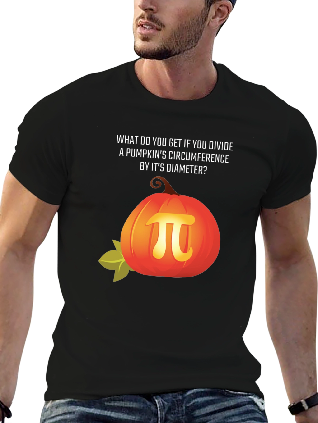 Pumpkin Pi Math Pun T-Shirt