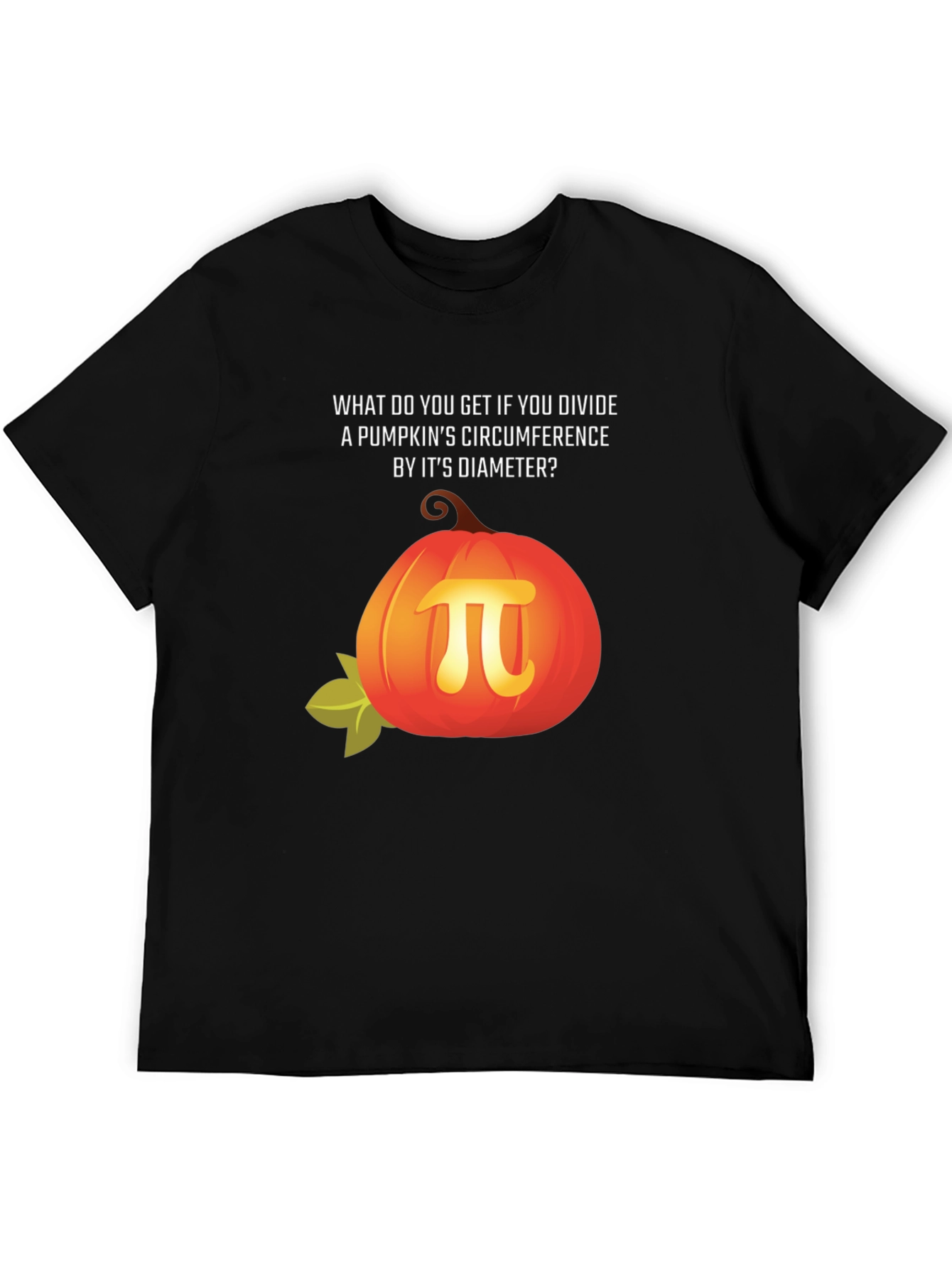 Pumpkin Pi Math Pun T-Shirt