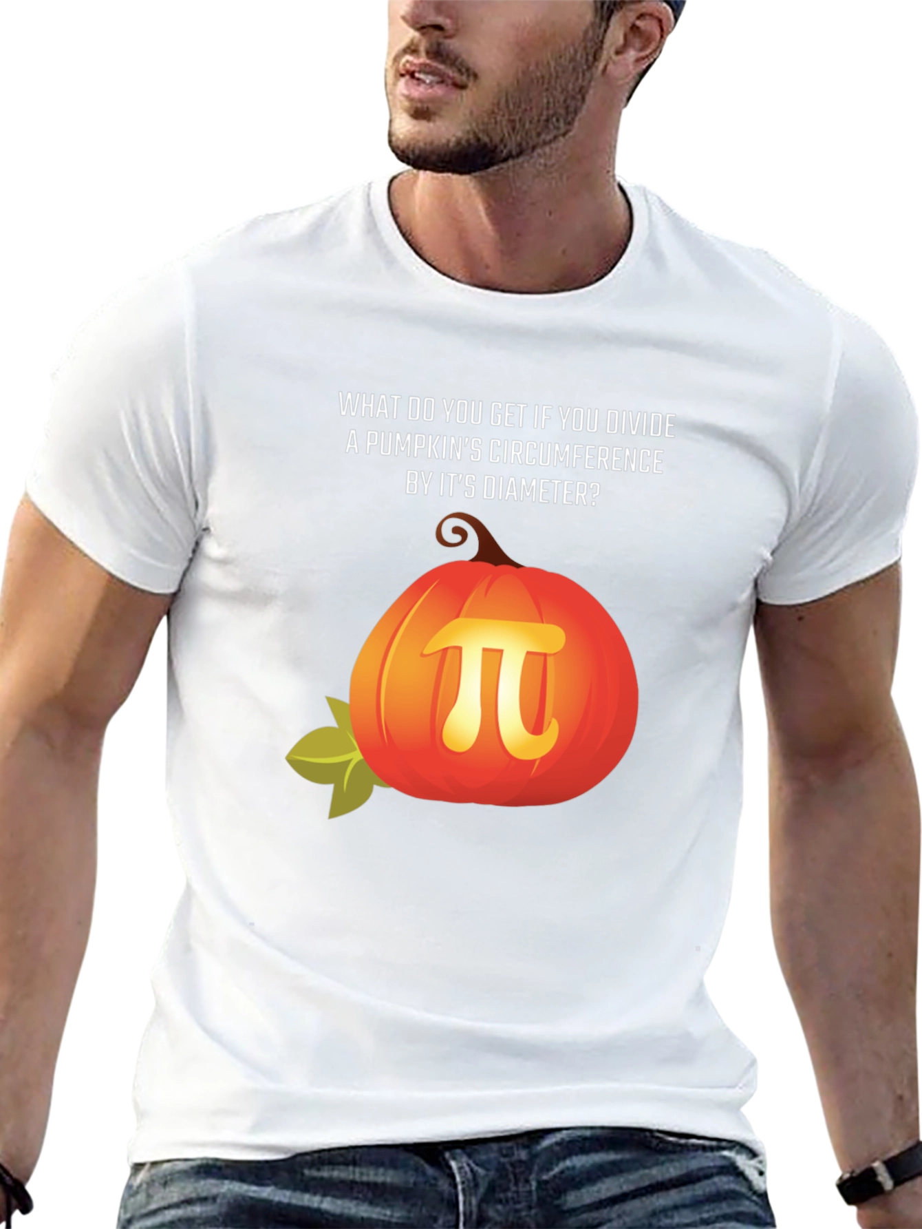 Pumpkin Pi Math Pun T-Shirt