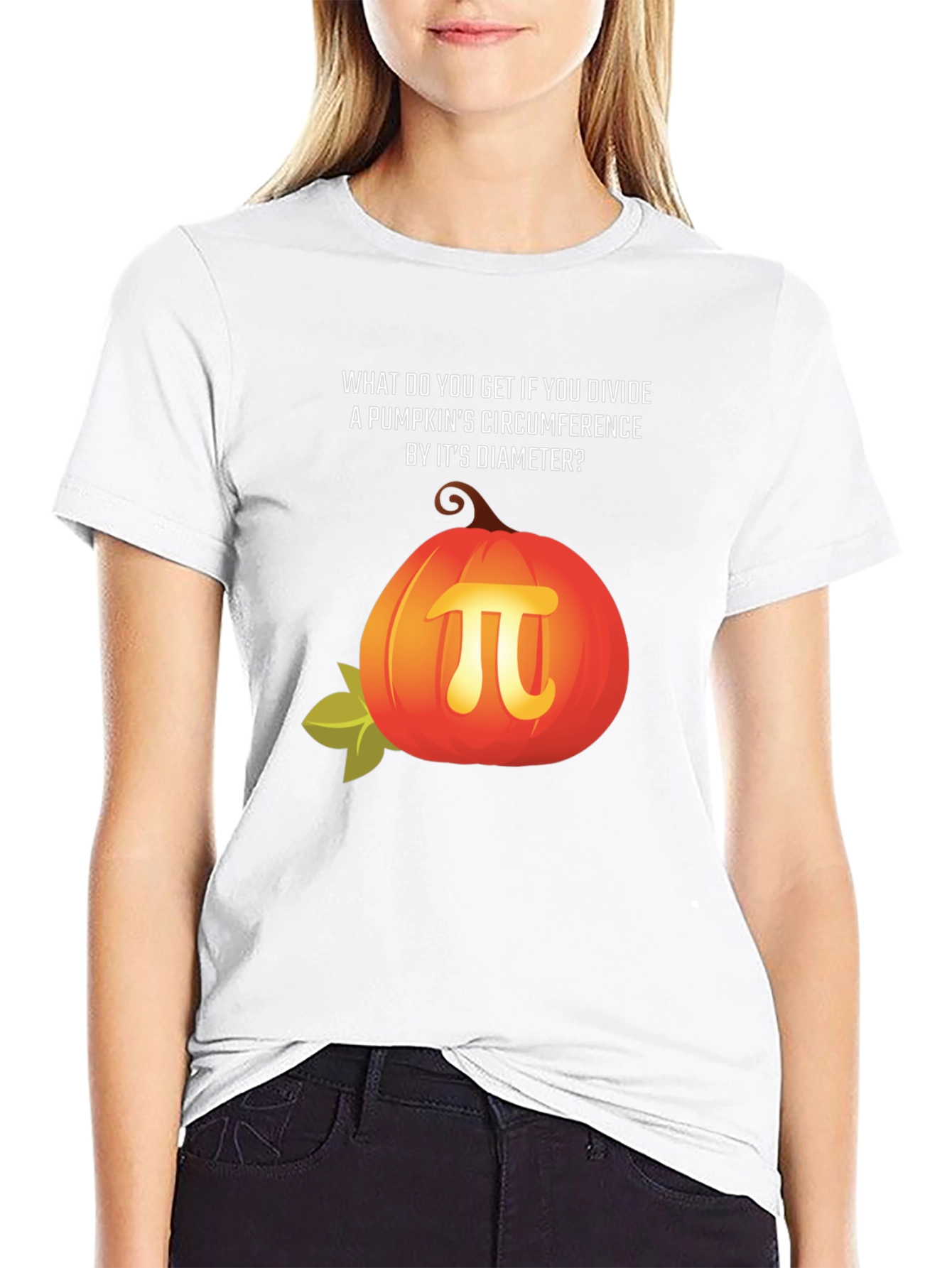 Pumpkin Pi Math Pun T-Shirt