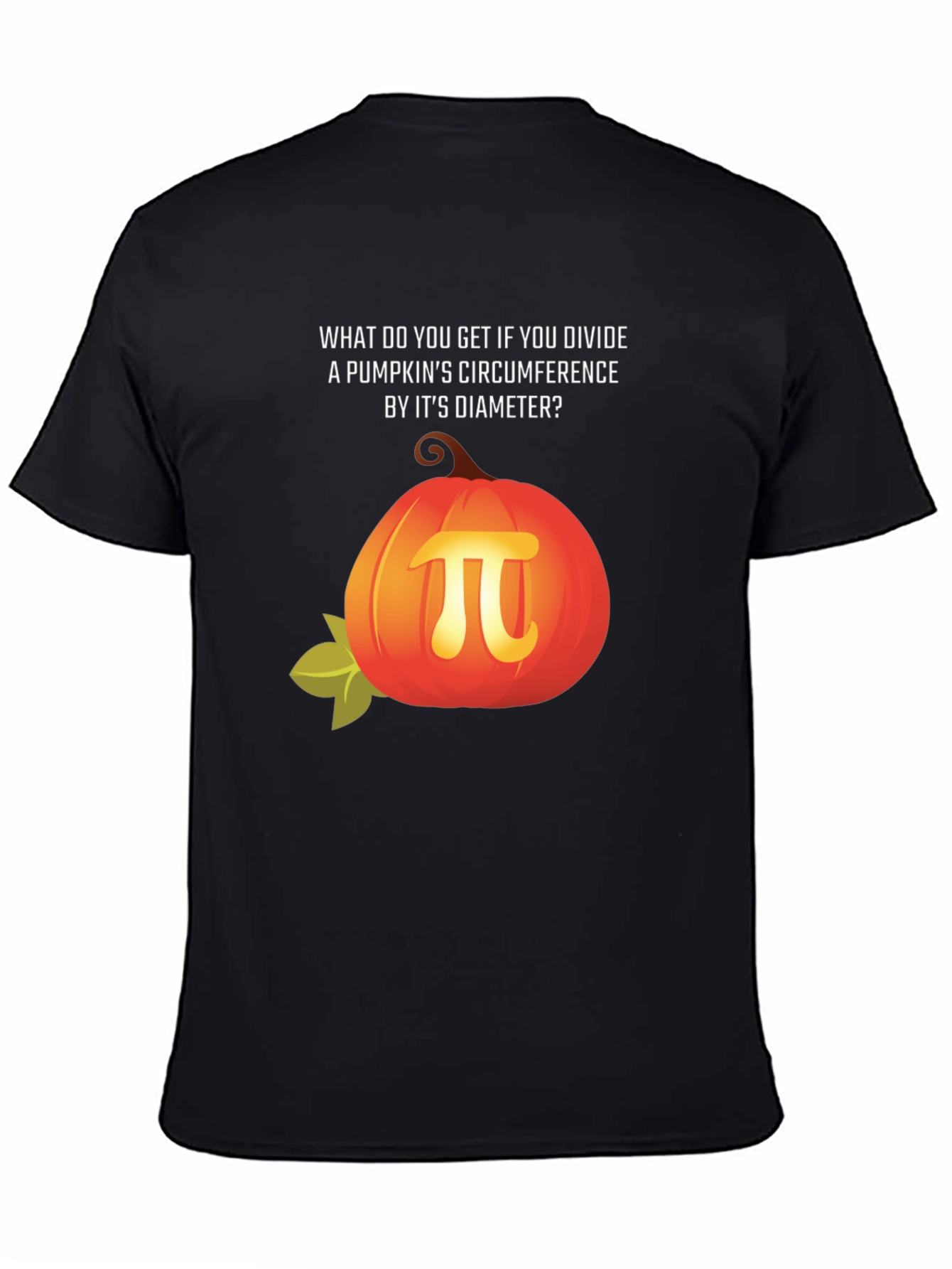Pumpkin Pi Math Pun T-Shirt