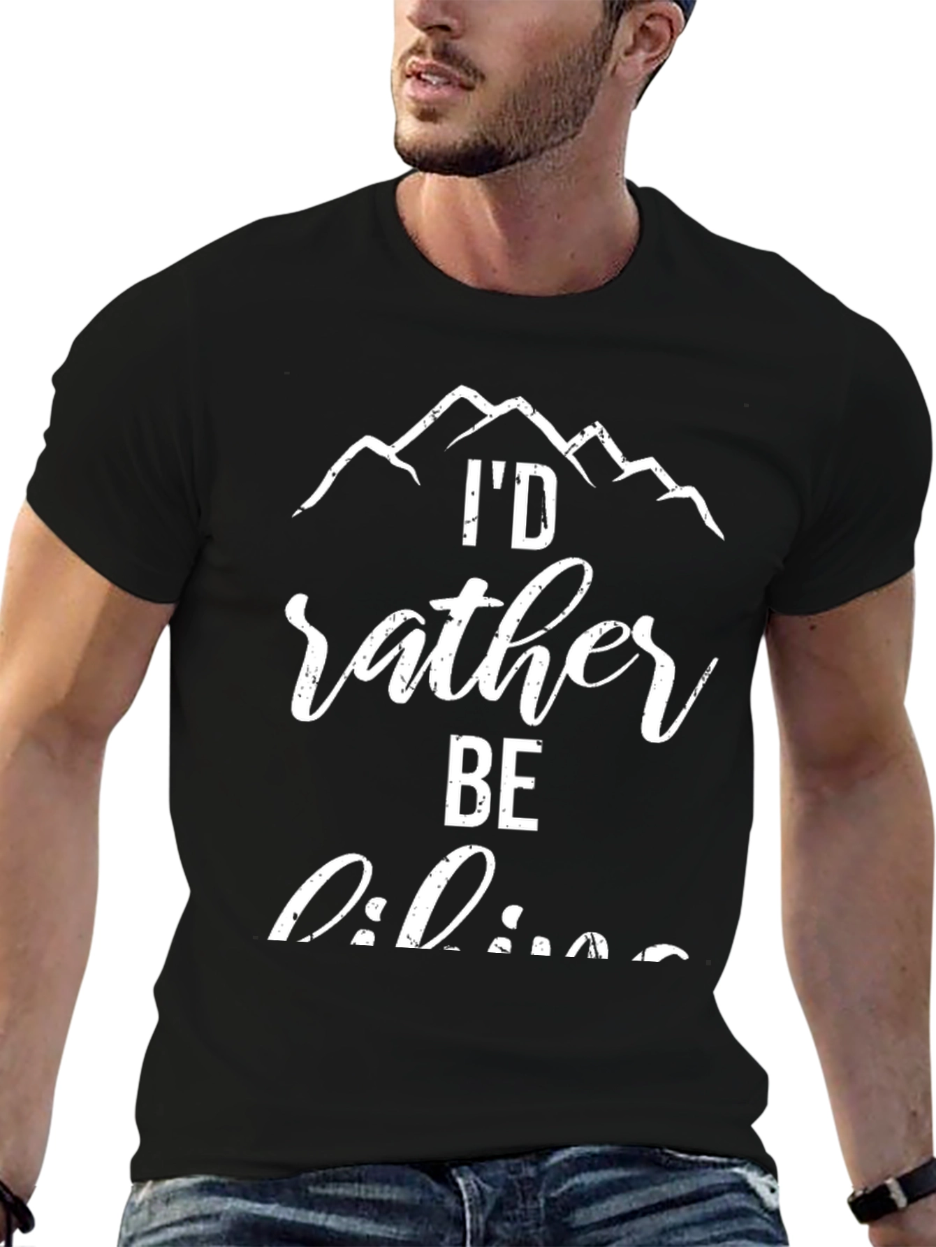 Id Rather Be Hiking Graphic Tee