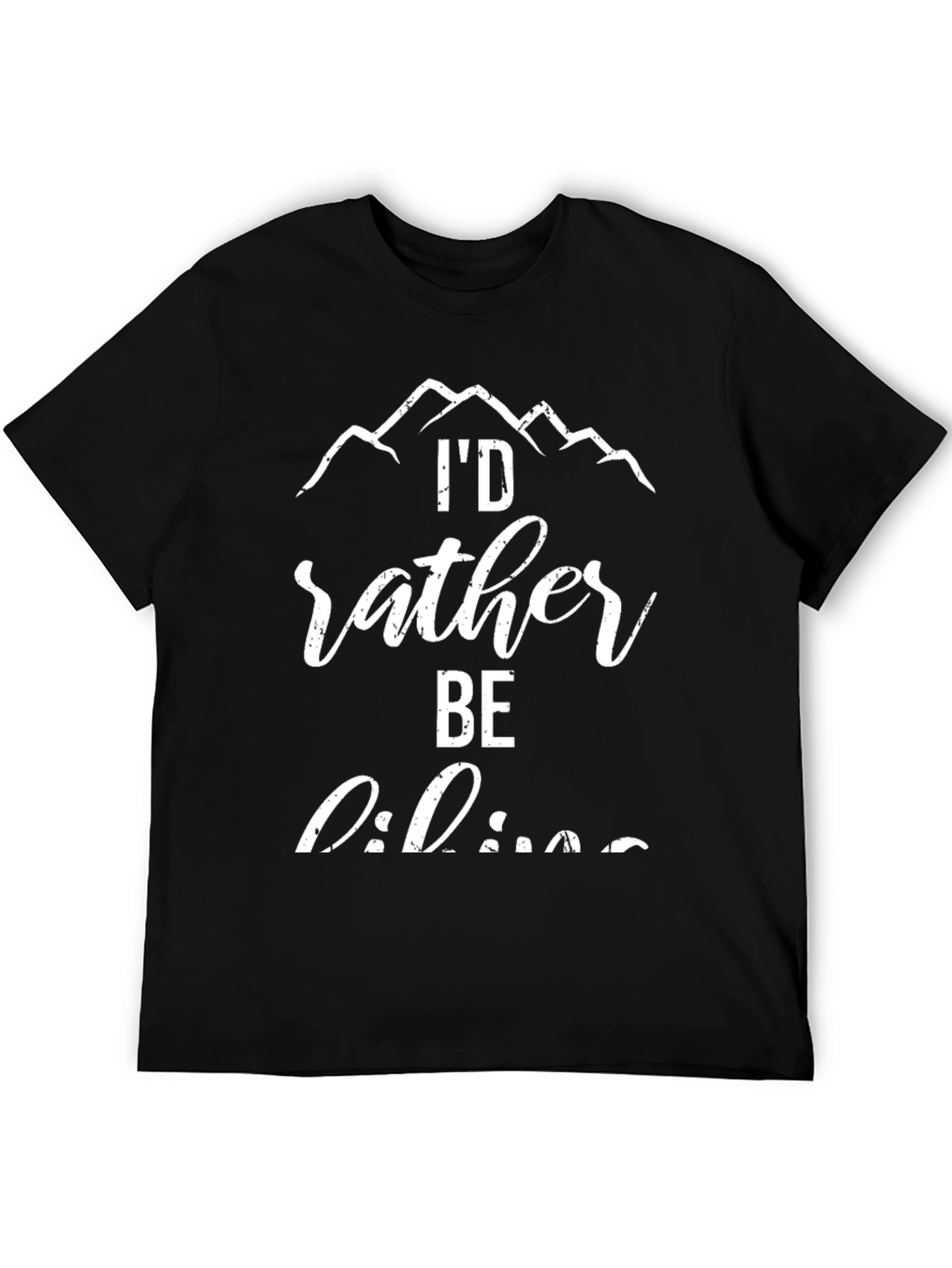 Id Rather Be Hiking Graphic Tee