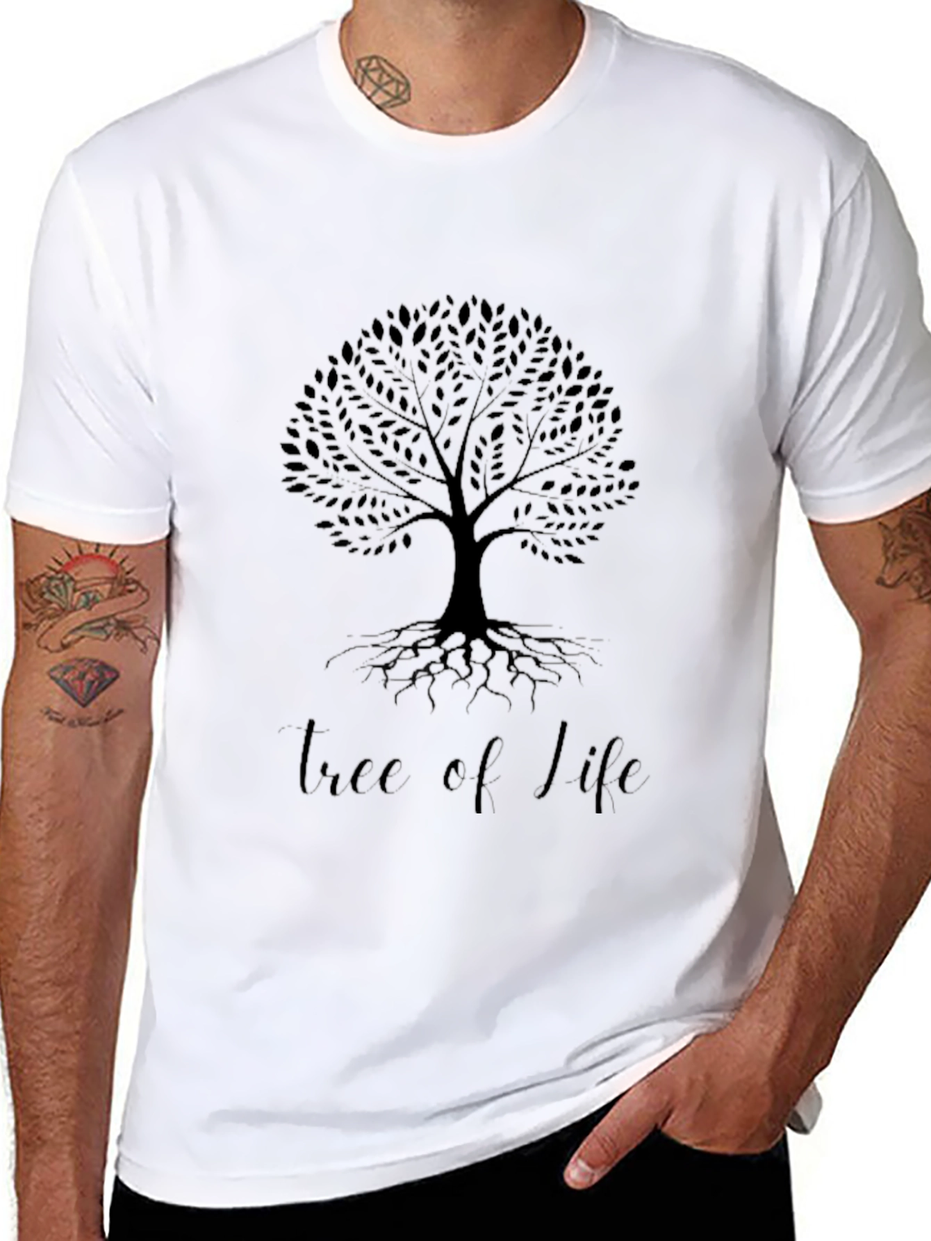 Tree of Life Black Graphic Tee