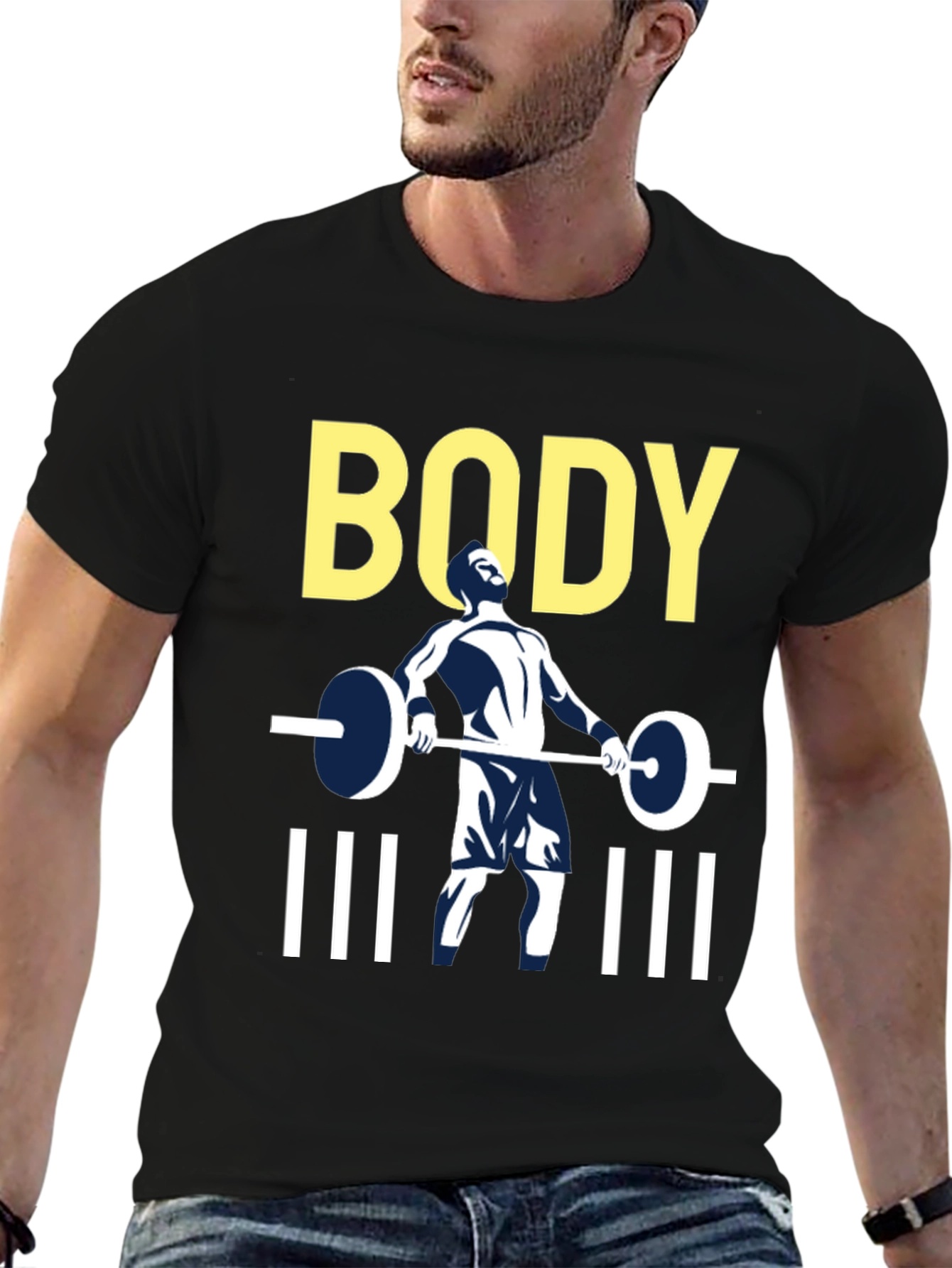 Bodybuilding Workout T-Shirt Gym Fitness Tee