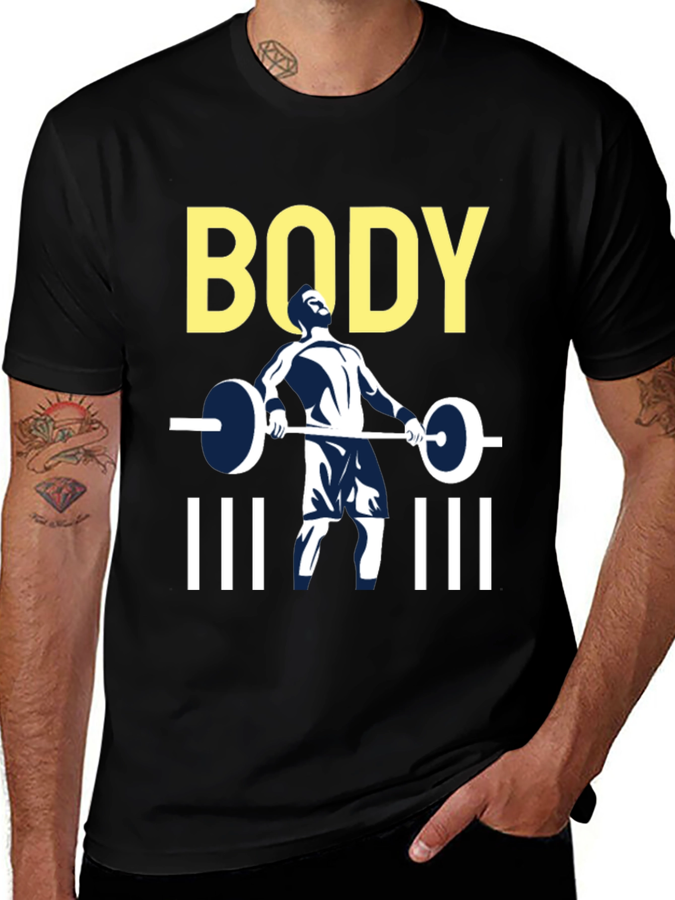 Bodybuilding Workout T-Shirt Gym Fitness Tee
