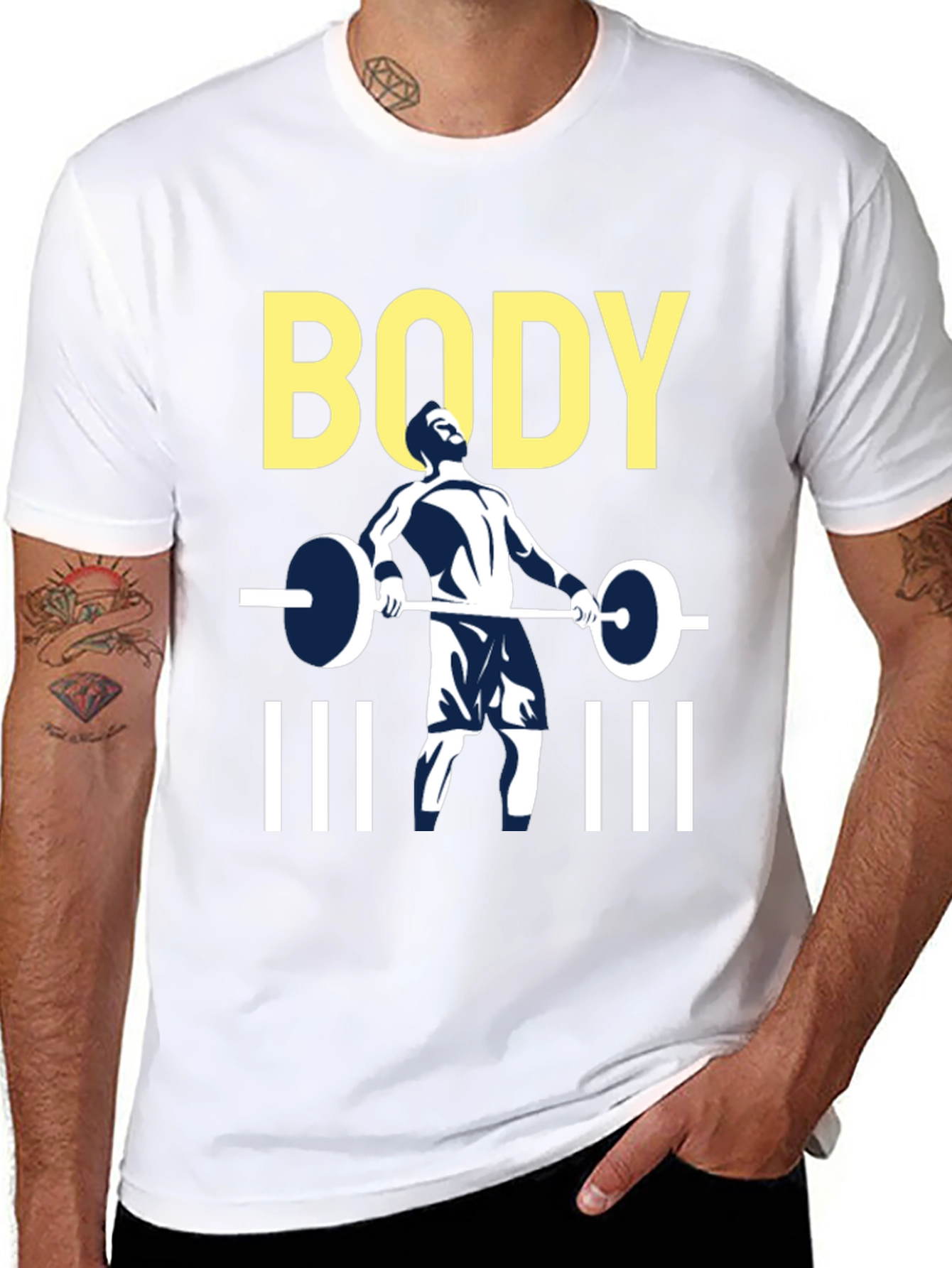 Bodybuilding Workout T-Shirt Gym Fitness Tee