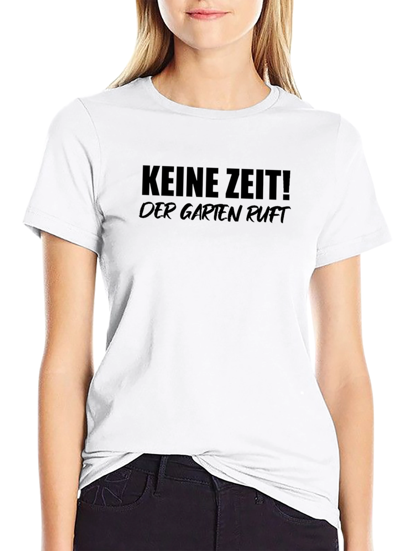 Keine Zeit! Der Garten Ruft Black T-Shirt