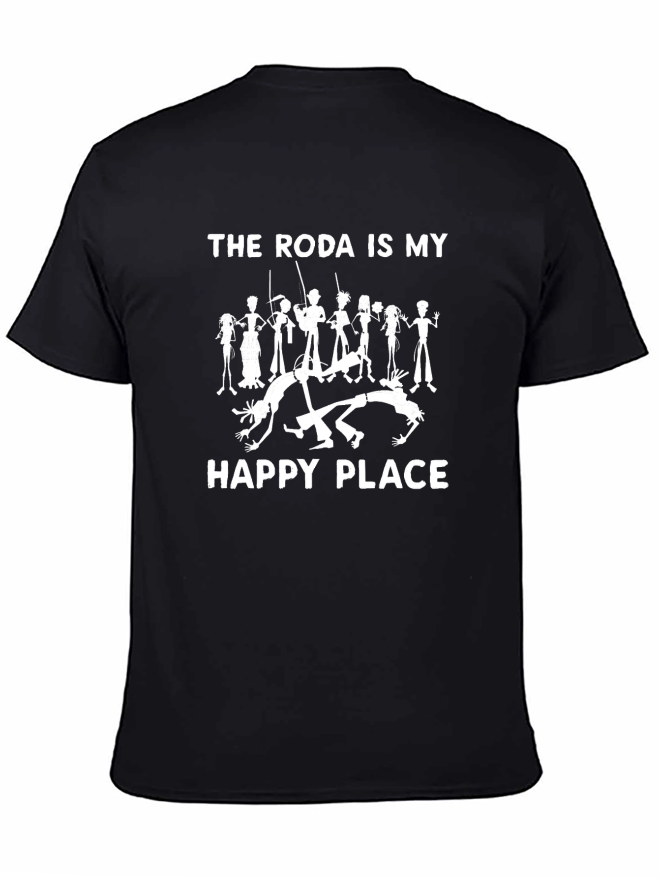 Capoeira Roda Is My Happy Place Graphic Tee