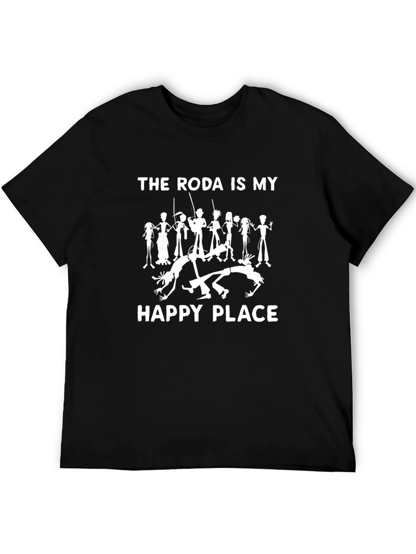 Capoeira Roda Is My Happy Place Graphic Tee