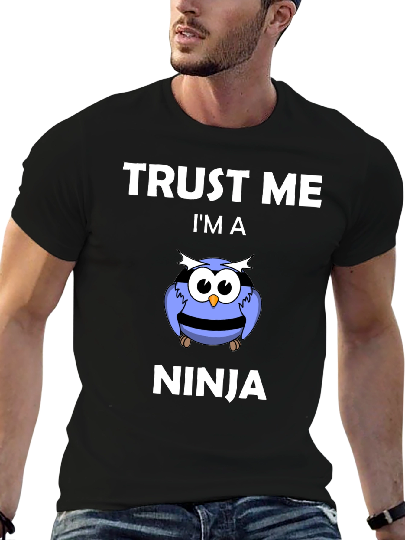 Trust Me Im a Ninja Owl T-Shirt