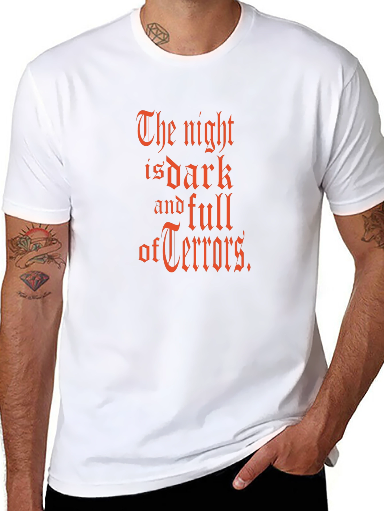 The Night is Dark T-Shirt Game of Thrones GOT