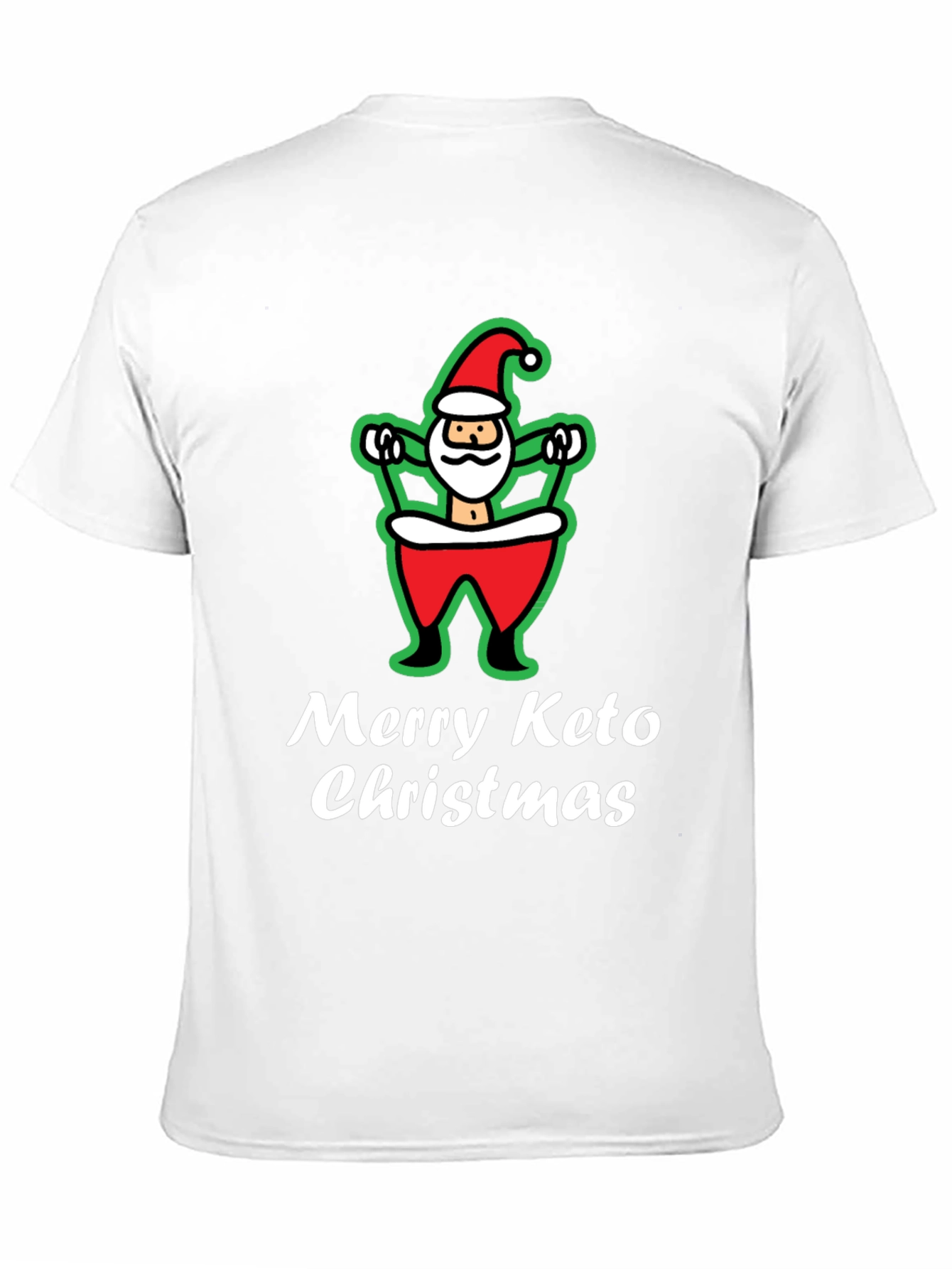 Merry Keto Christmas Graphic T-Shirt