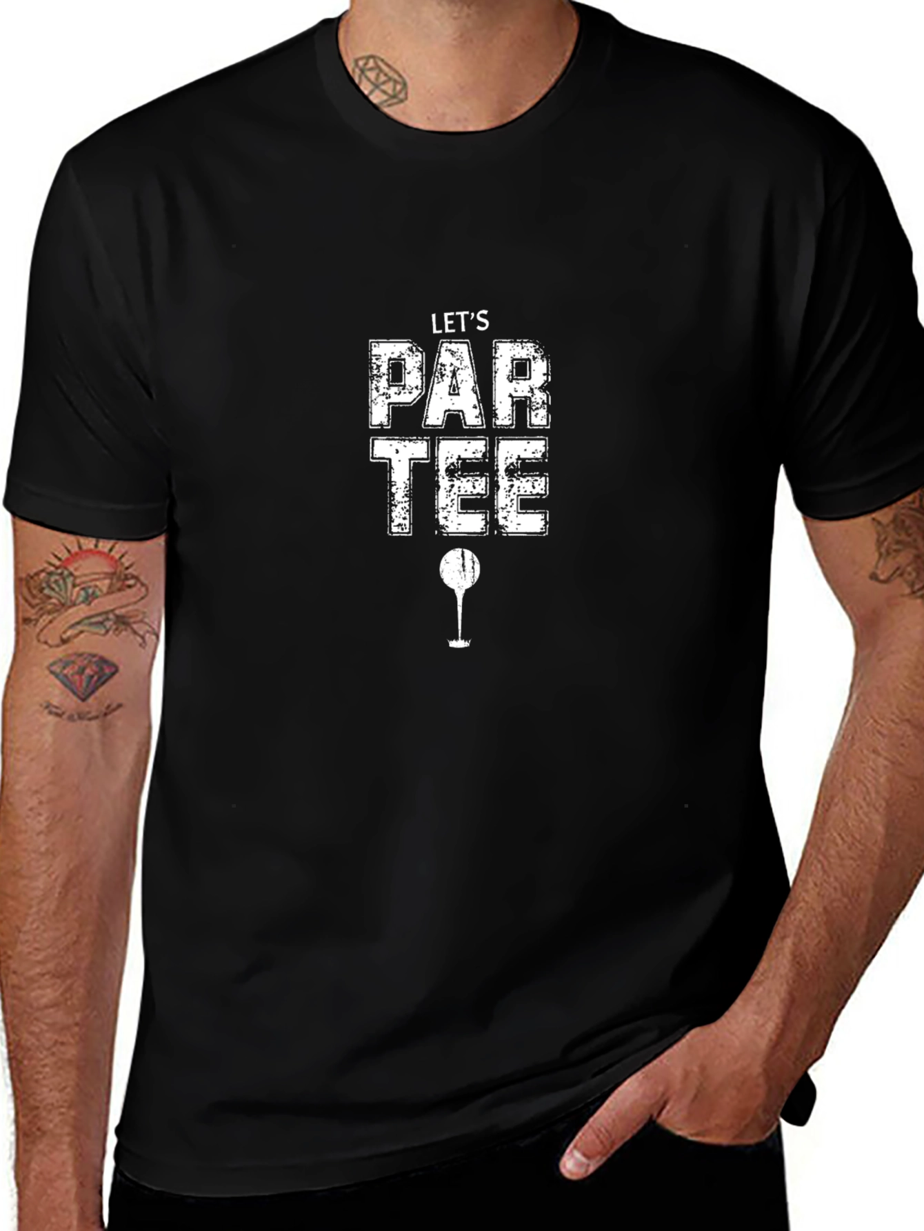 Lets Par Tee Graphic T-Shirt - Golf Lover Gift