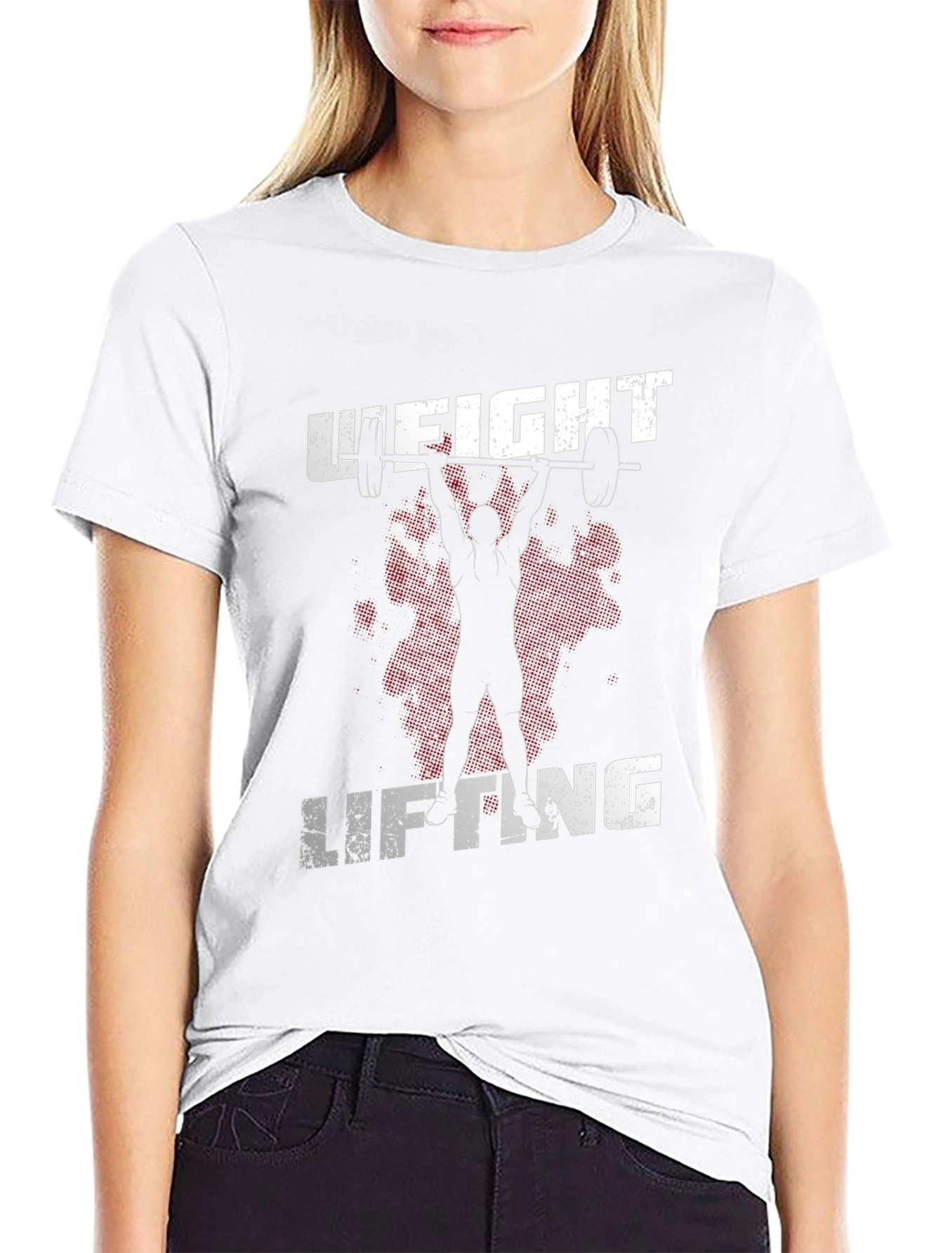 Weight Lifting T-Shirt Gym Fitness Tee