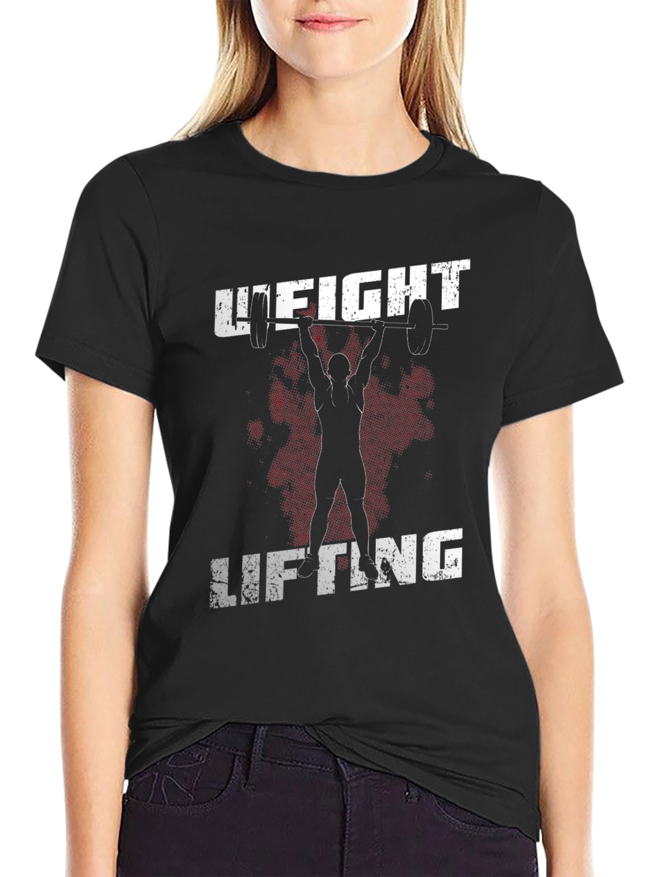 Weight Lifting T-Shirt Gym Fitness Tee