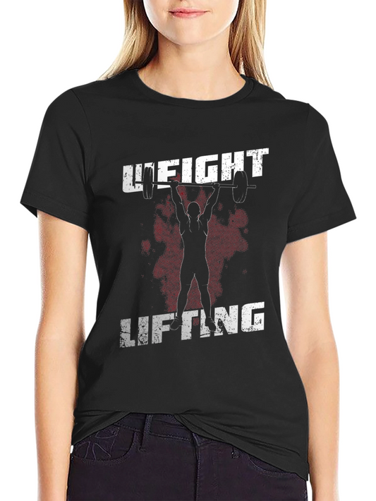 Weight Lifting T-Shirt Gym Fitness Tee