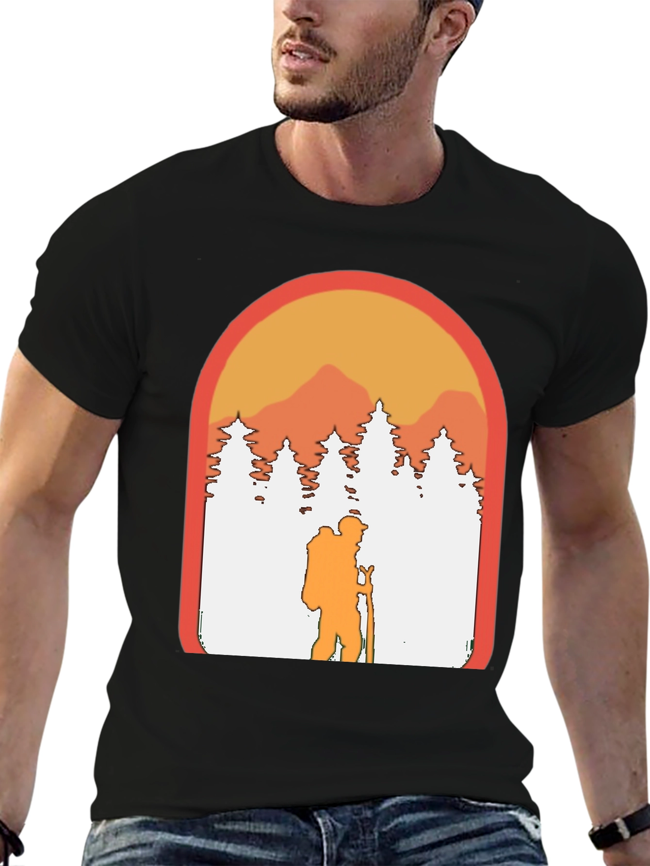 Nature Hiker Graphic Tee - Adventure Ready!