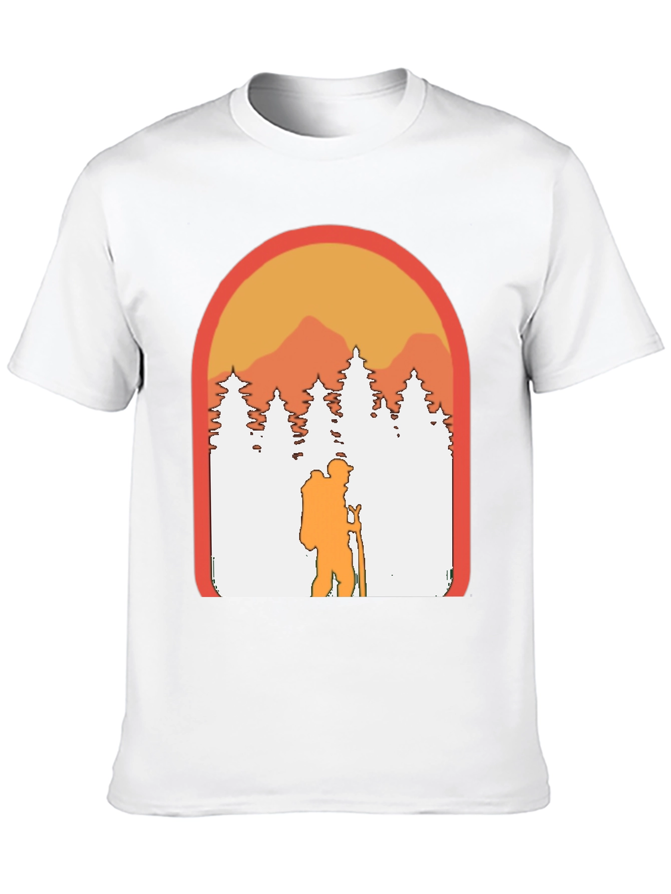 Nature Hiker Graphic Tee - Adventure Ready!