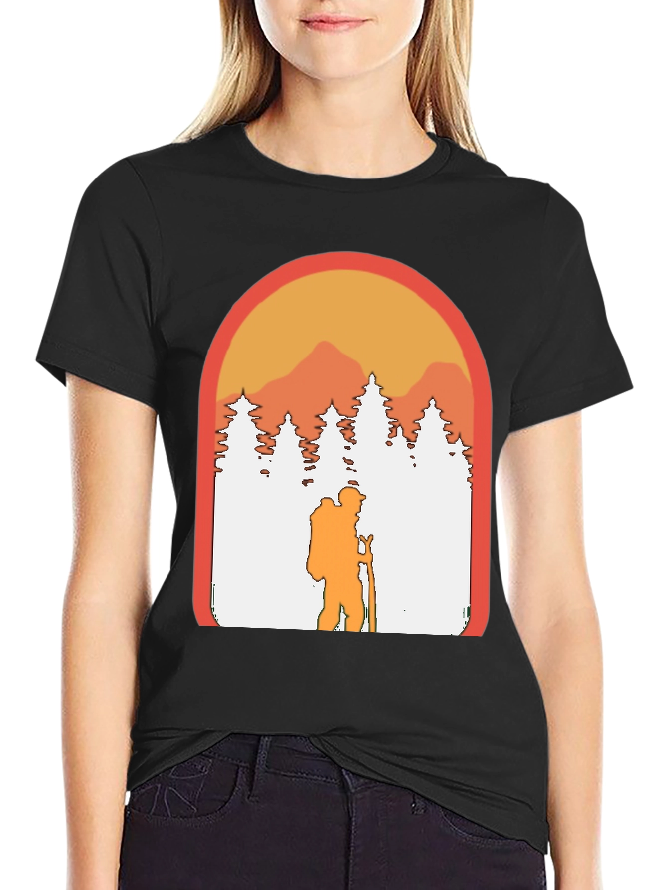 Nature Hiker Graphic Tee - Adventure Ready!