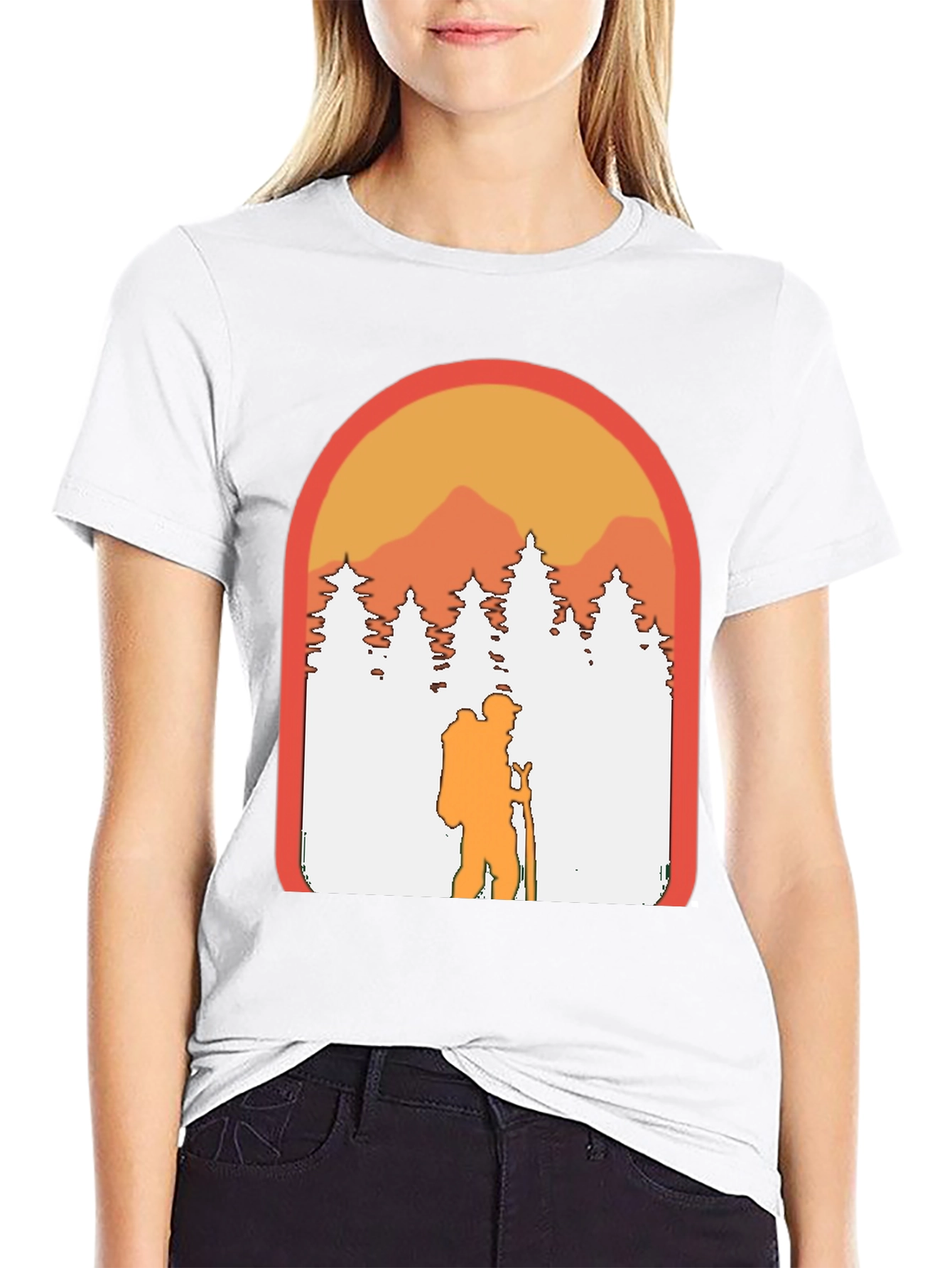 Nature Hiker Graphic Tee - Adventure Ready!