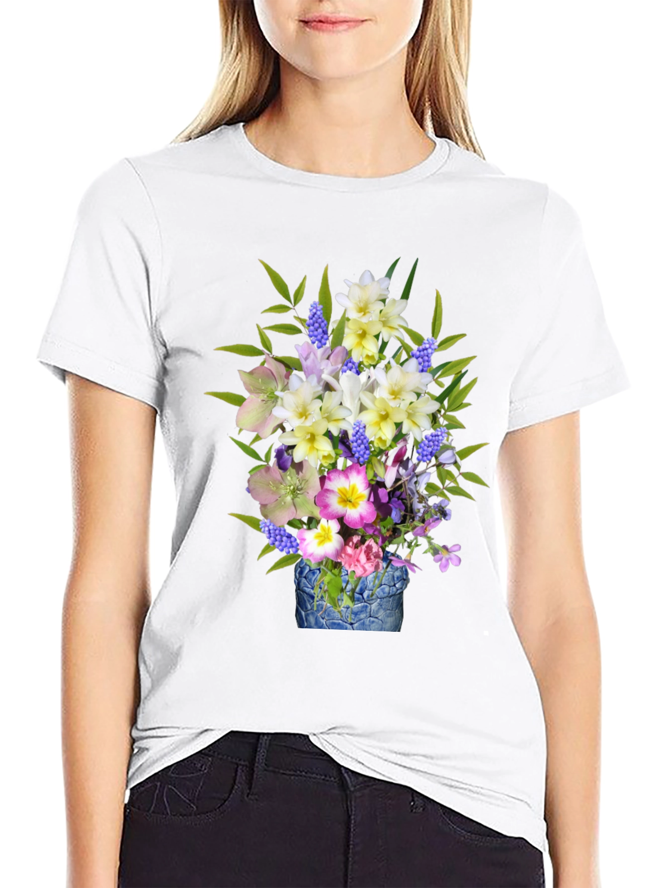Floral Bouquet Graphic Tee
