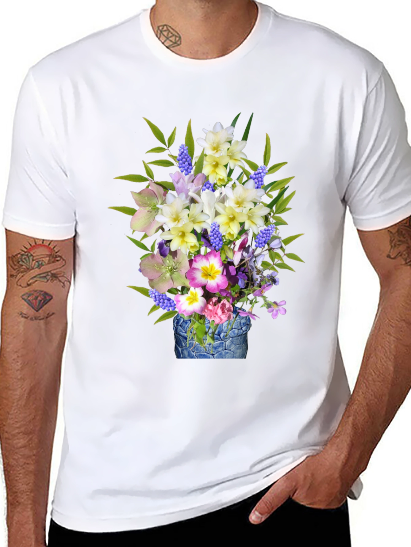 Floral Bouquet Graphic Tee