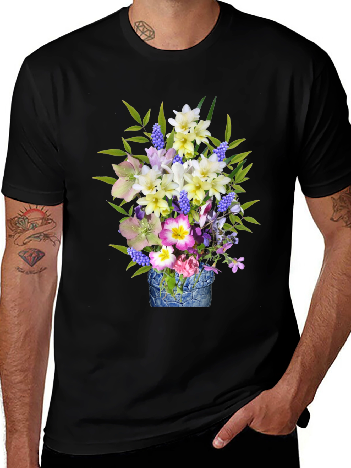 Floral Bouquet Graphic Tee