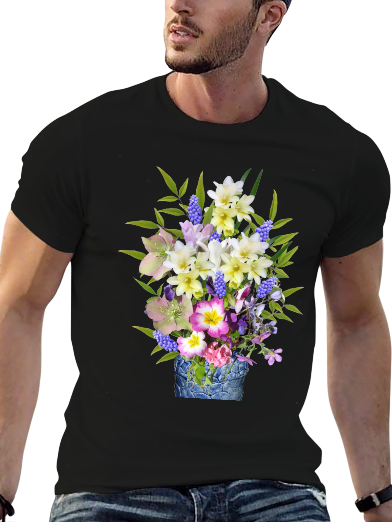 Floral Bouquet Graphic Tee