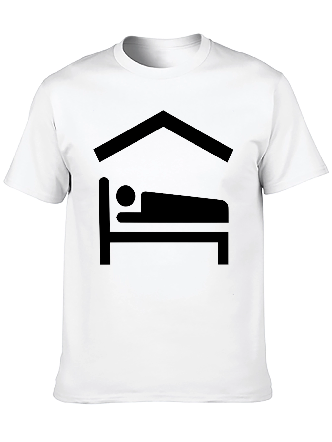 Cozy Time Black T-Shirt - Sleepy Design